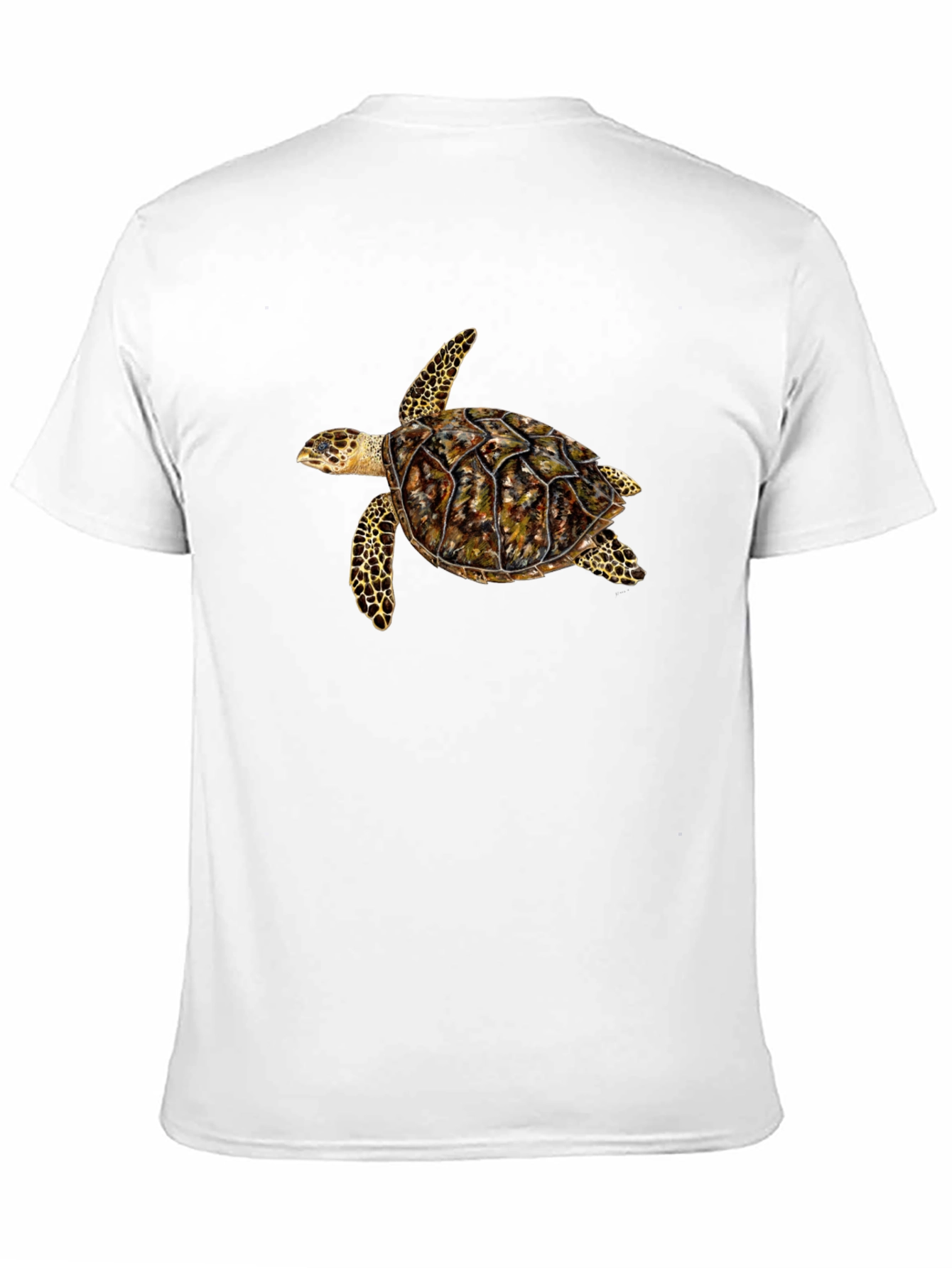 Sea Turtle Graphic Black T-Shirt