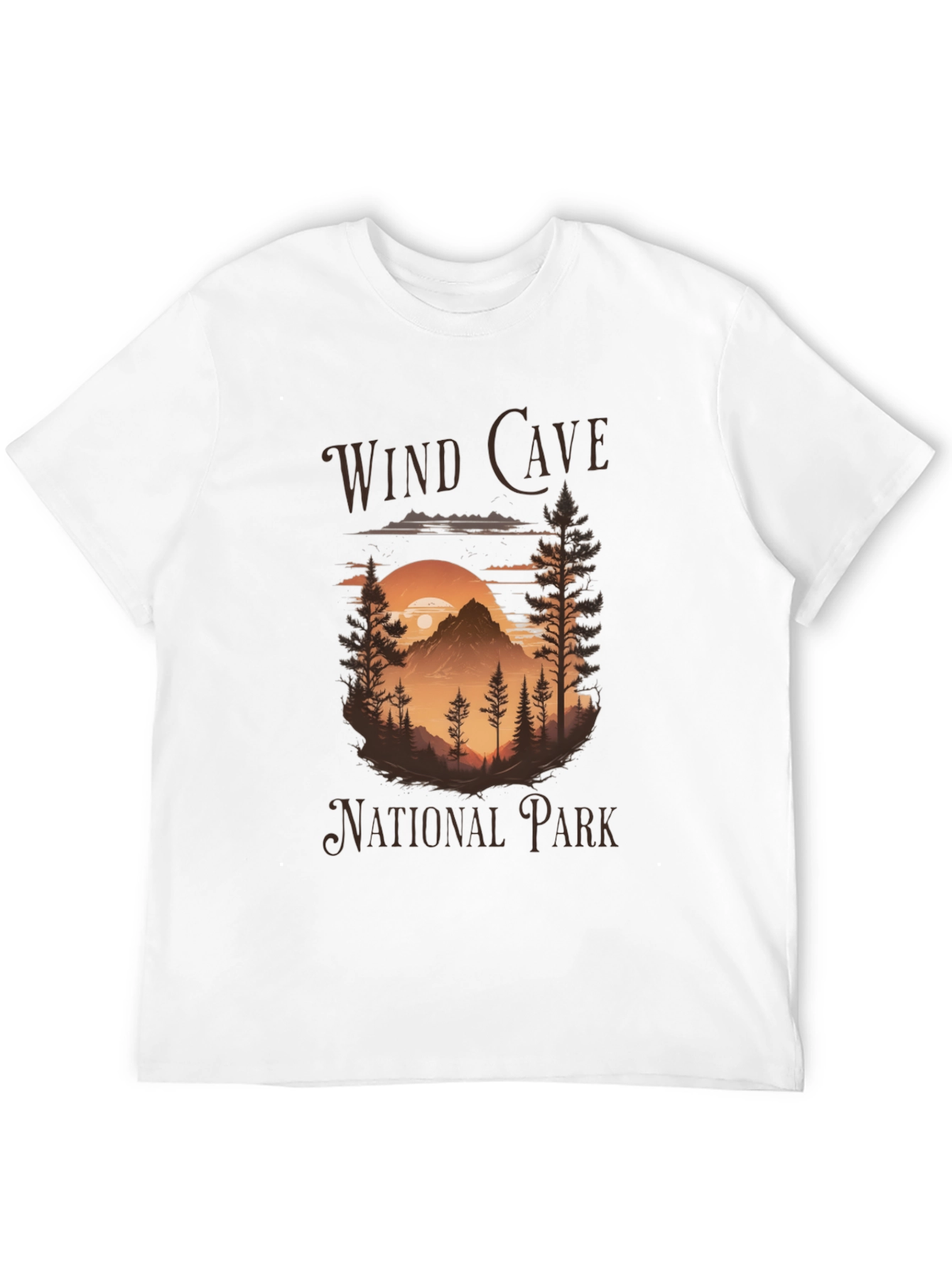 Wind Cave National Park Graphic T-Shirt