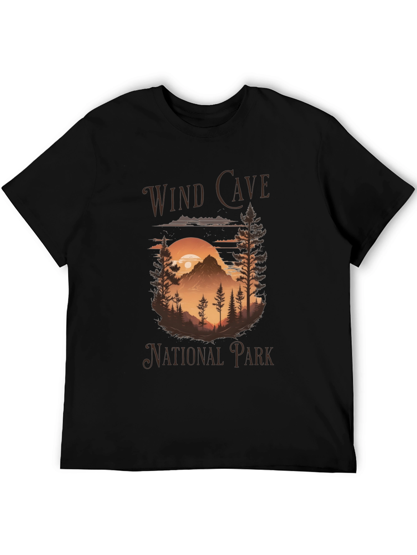 Wind Cave National Park Graphic T-Shirt