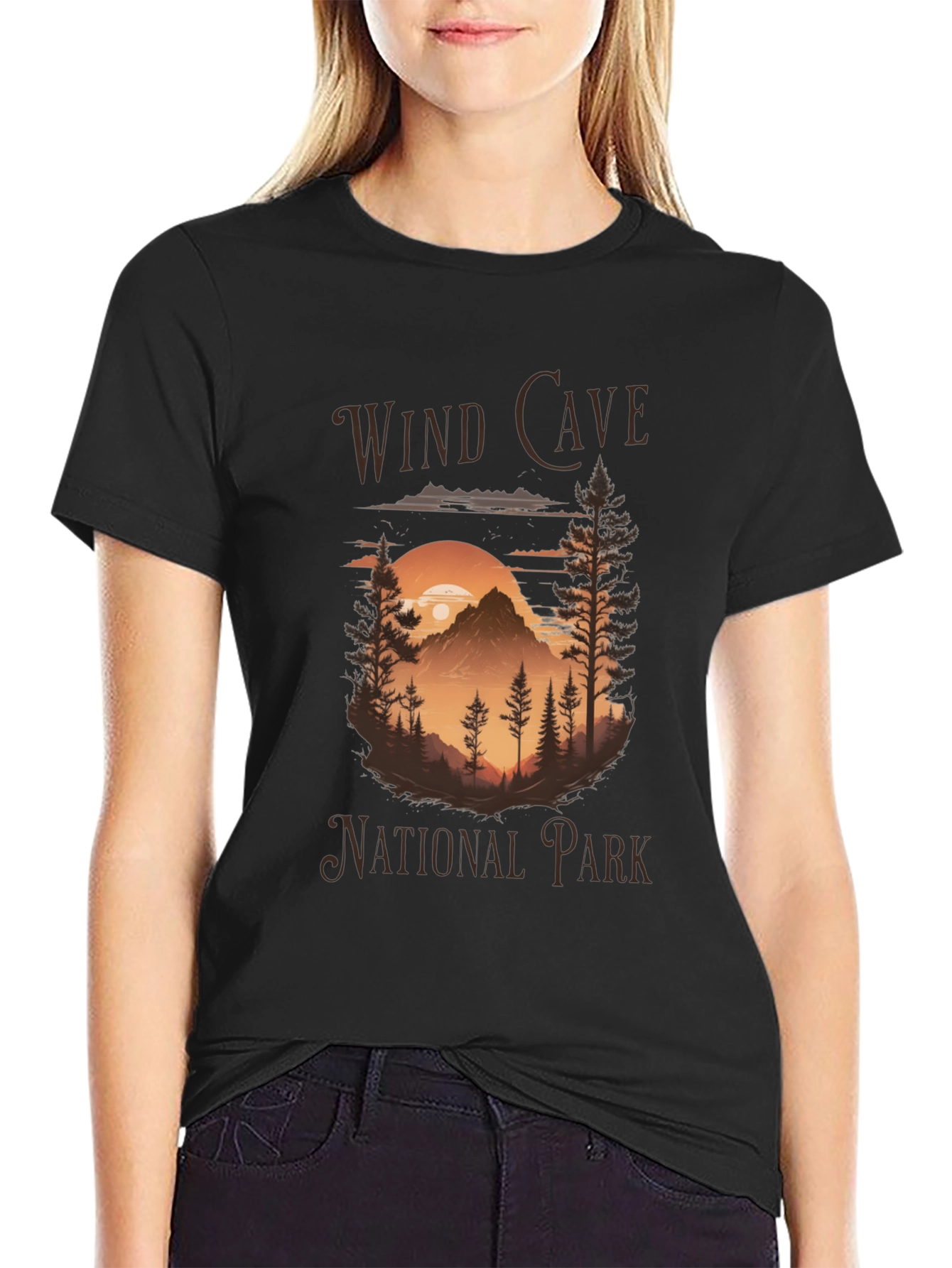 Wind Cave National Park Graphic T-Shirt