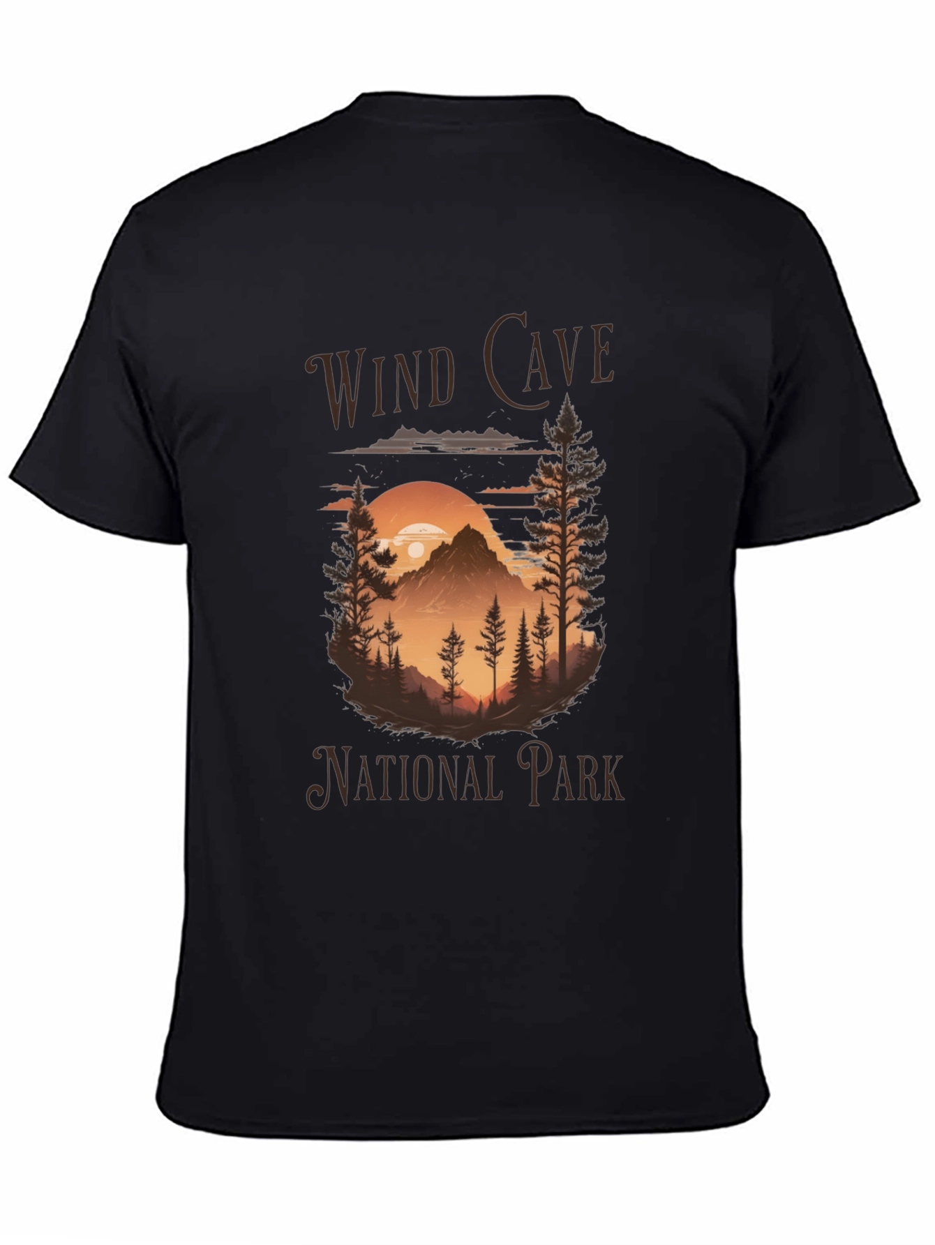 Wind Cave National Park Graphic T-Shirt