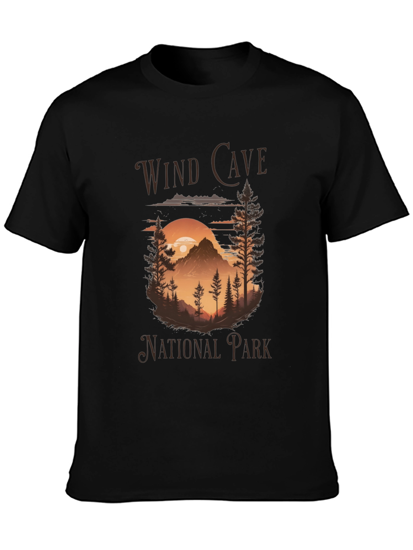 Wind Cave National Park Graphic T-Shirt