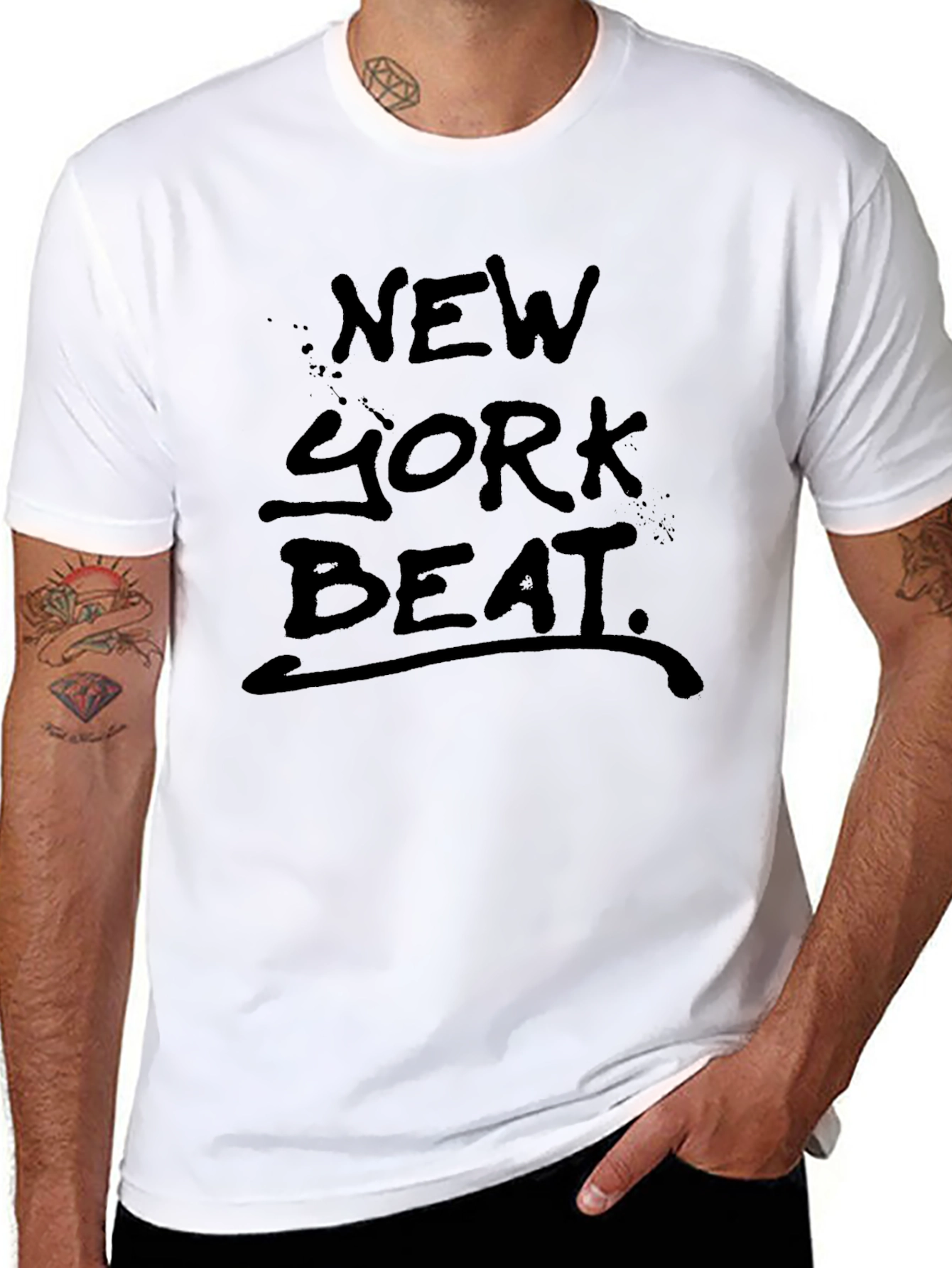 New York Beat Graphic T-Shirt
