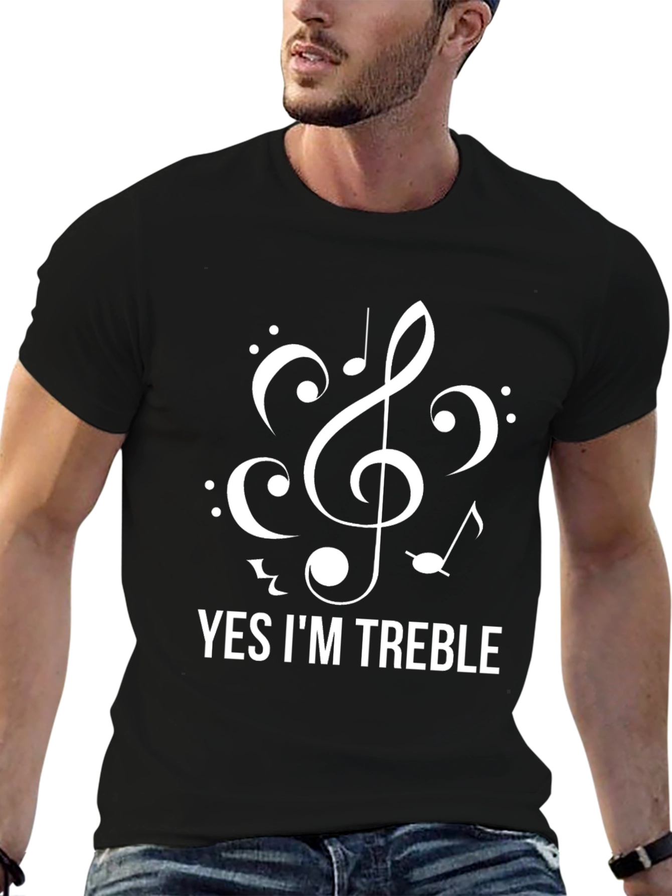 Yes Im Treble - Funny Music T-Shirt
