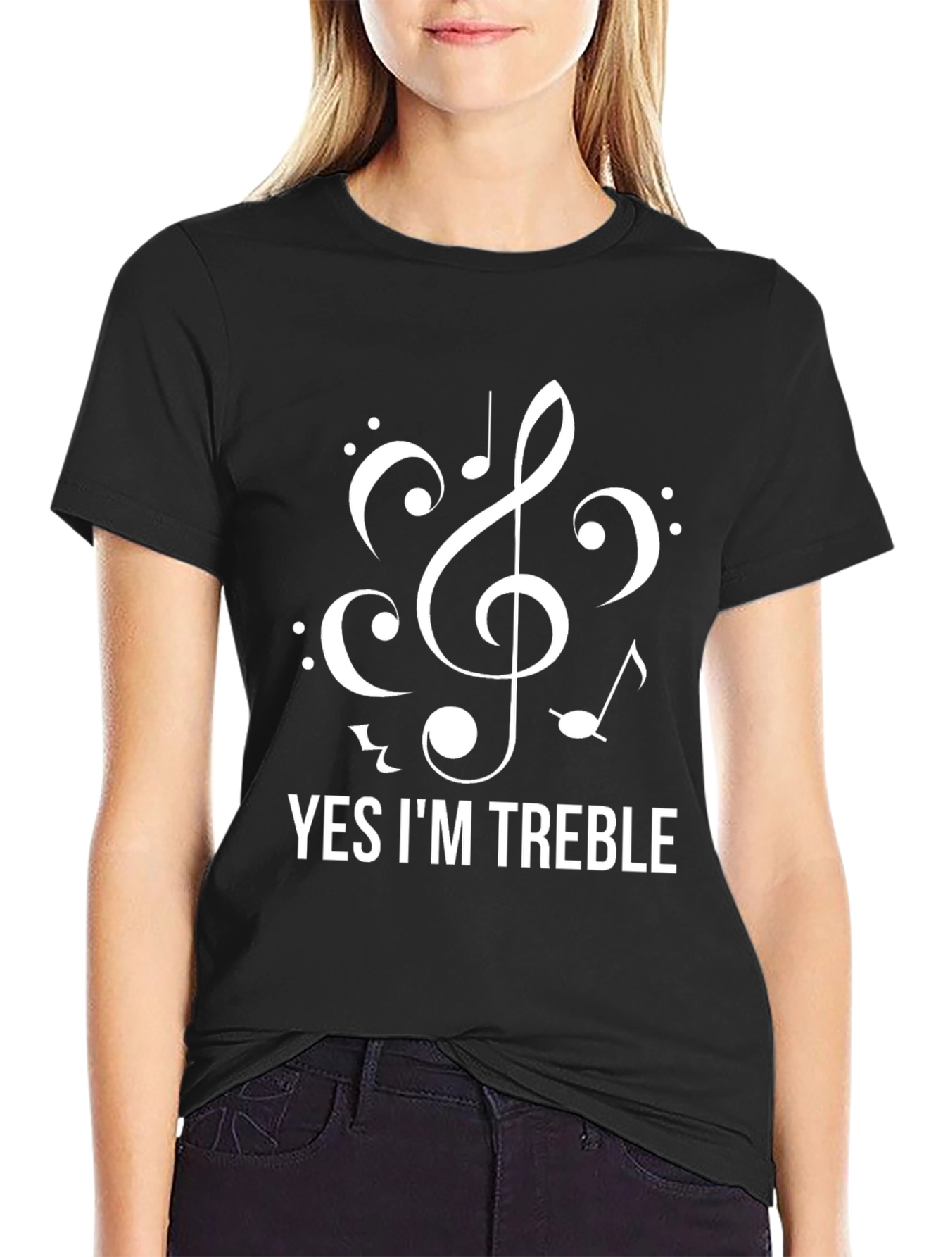 Yes Im Treble - Funny Music T-Shirt