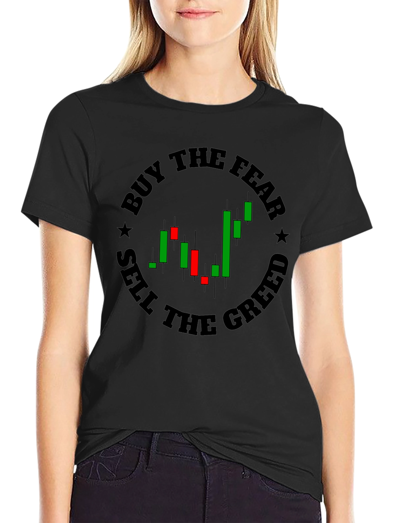 Buy the Fear Sell the Greed Tee