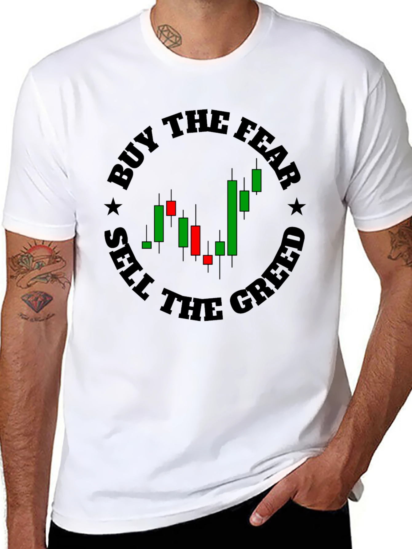 Buy the Fear Sell the Greed Tee