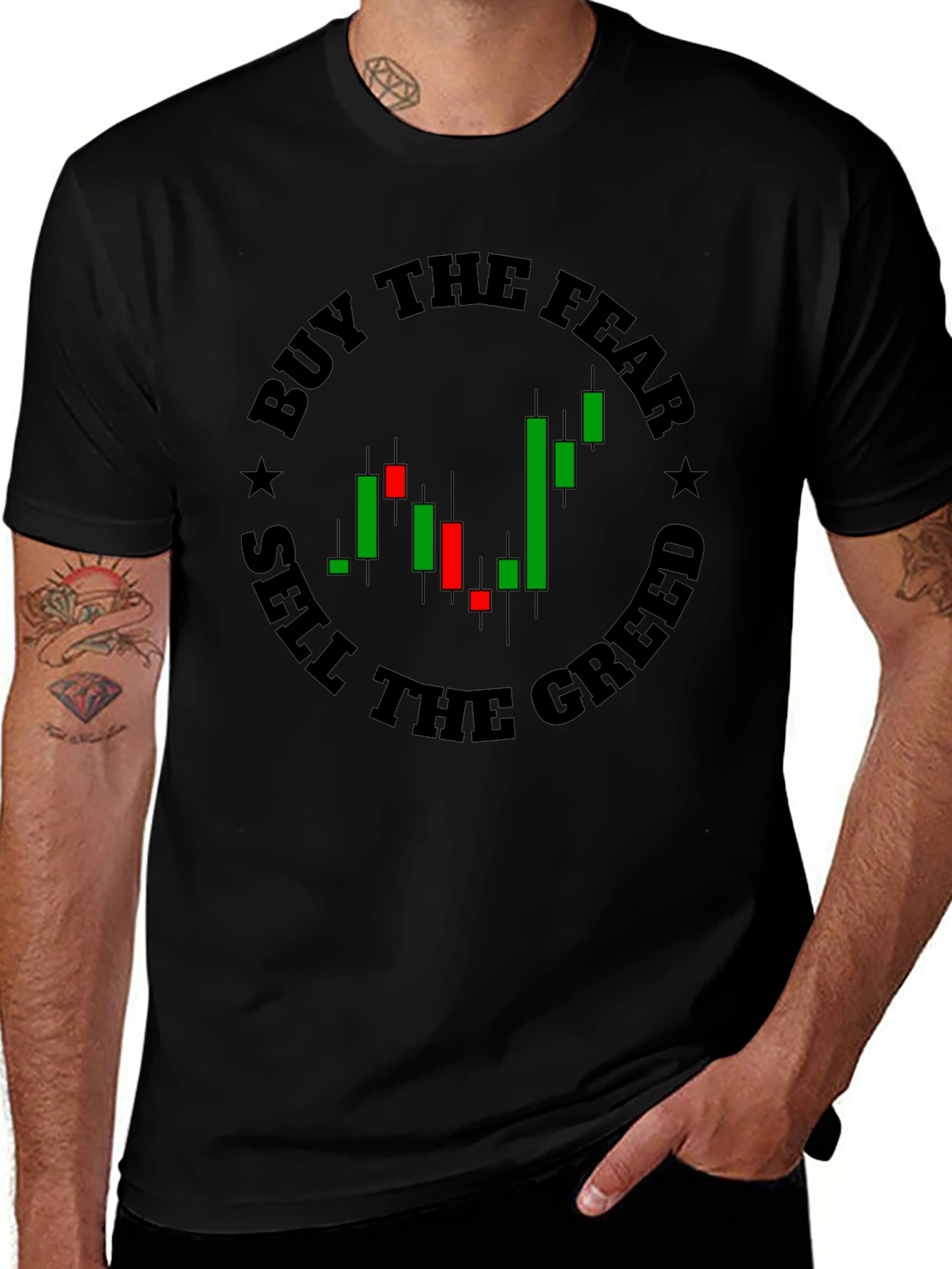 Buy the Fear Sell the Greed Tee