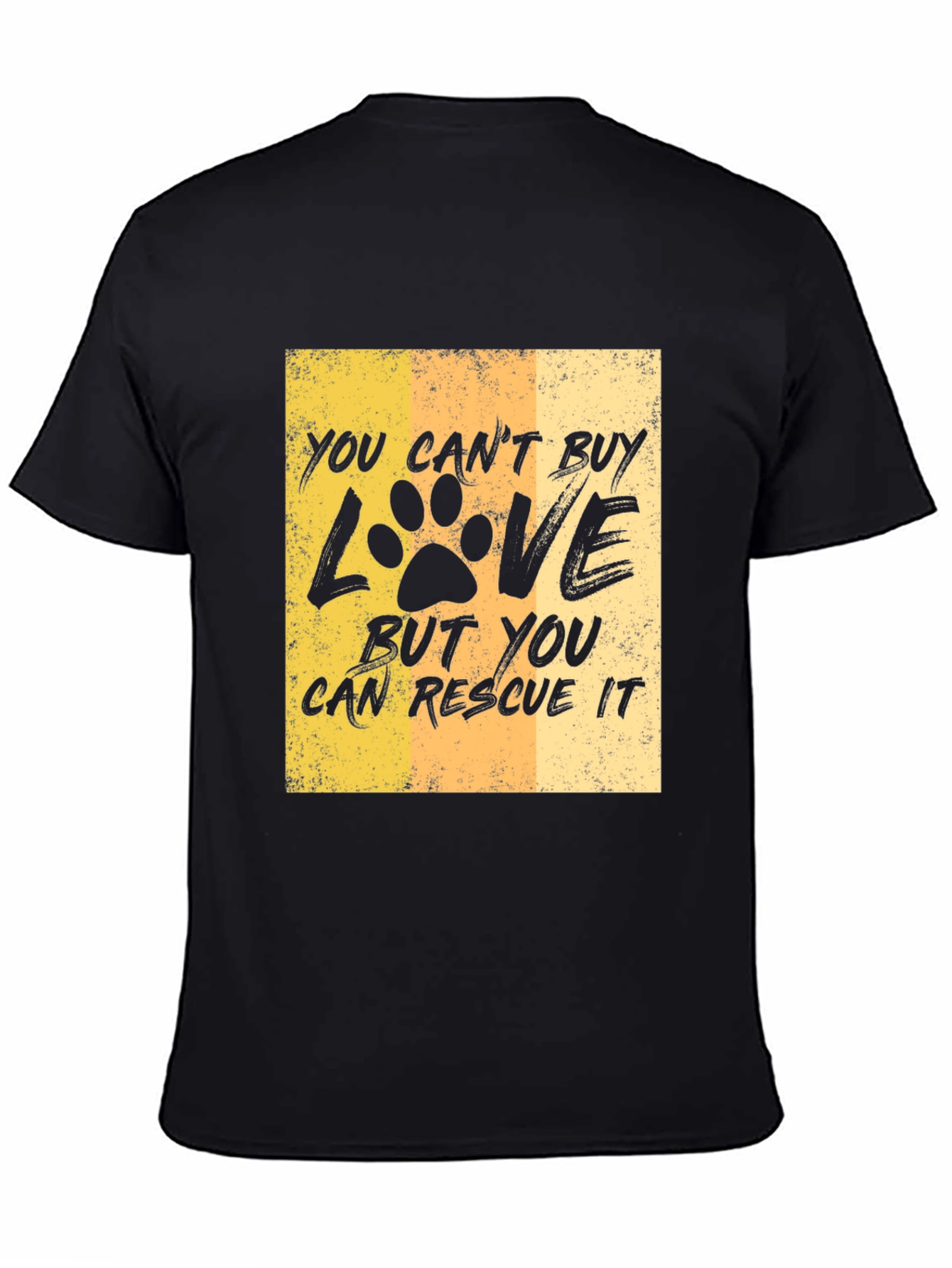 Rescue Dog Lover T-Shirt: You Cant Buy Love