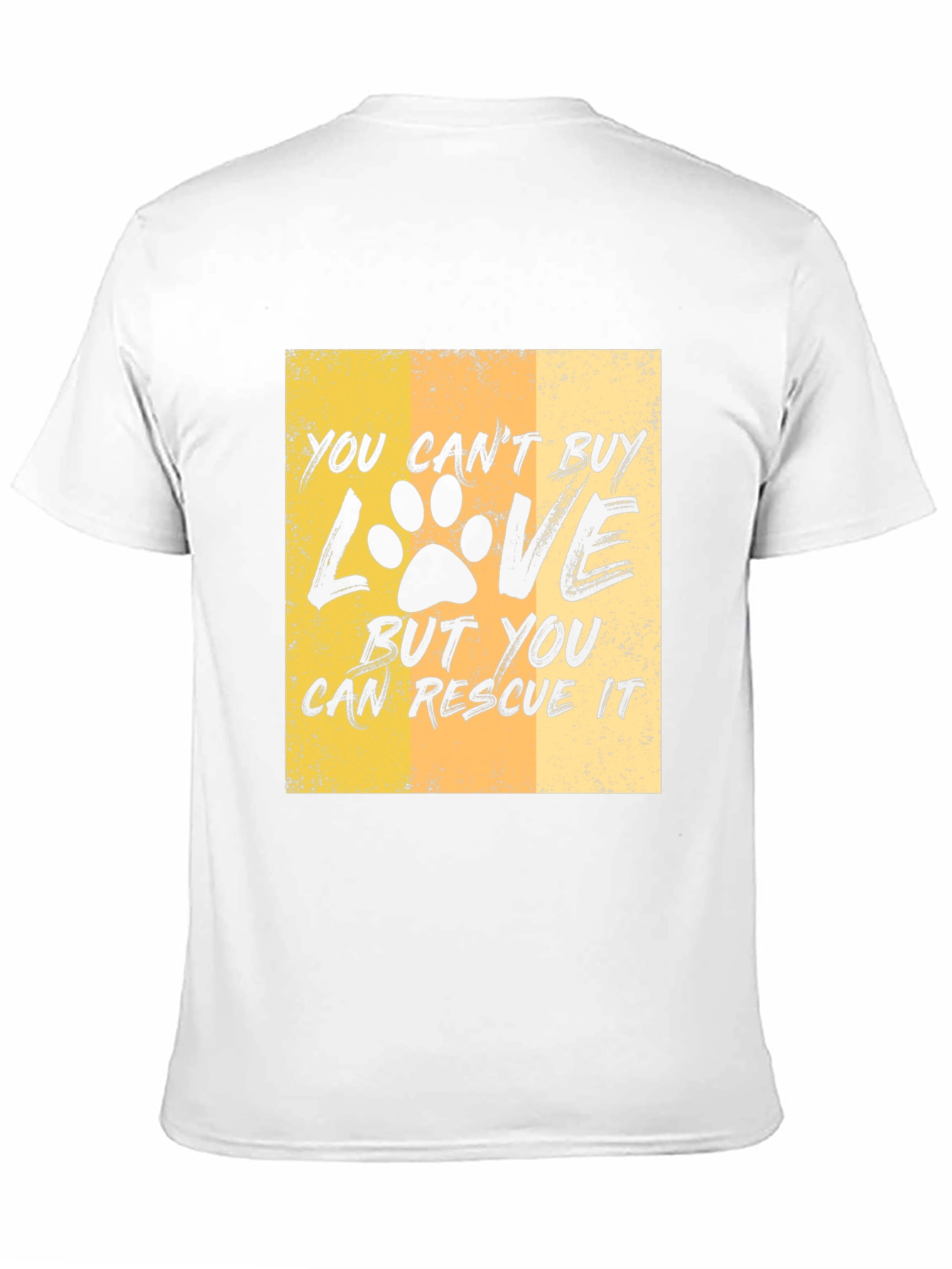 Rescue Dog Lover T-Shirt: You Cant Buy Love