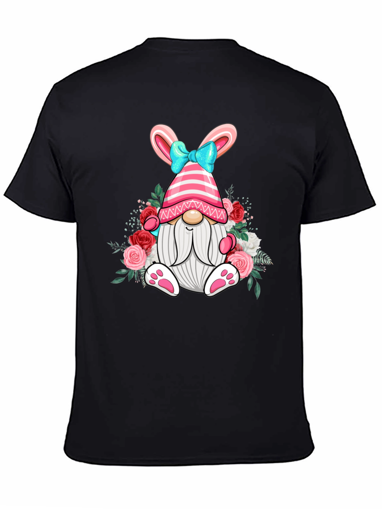 Easter Bunny Gnome T-Shirt - Springtime Fun