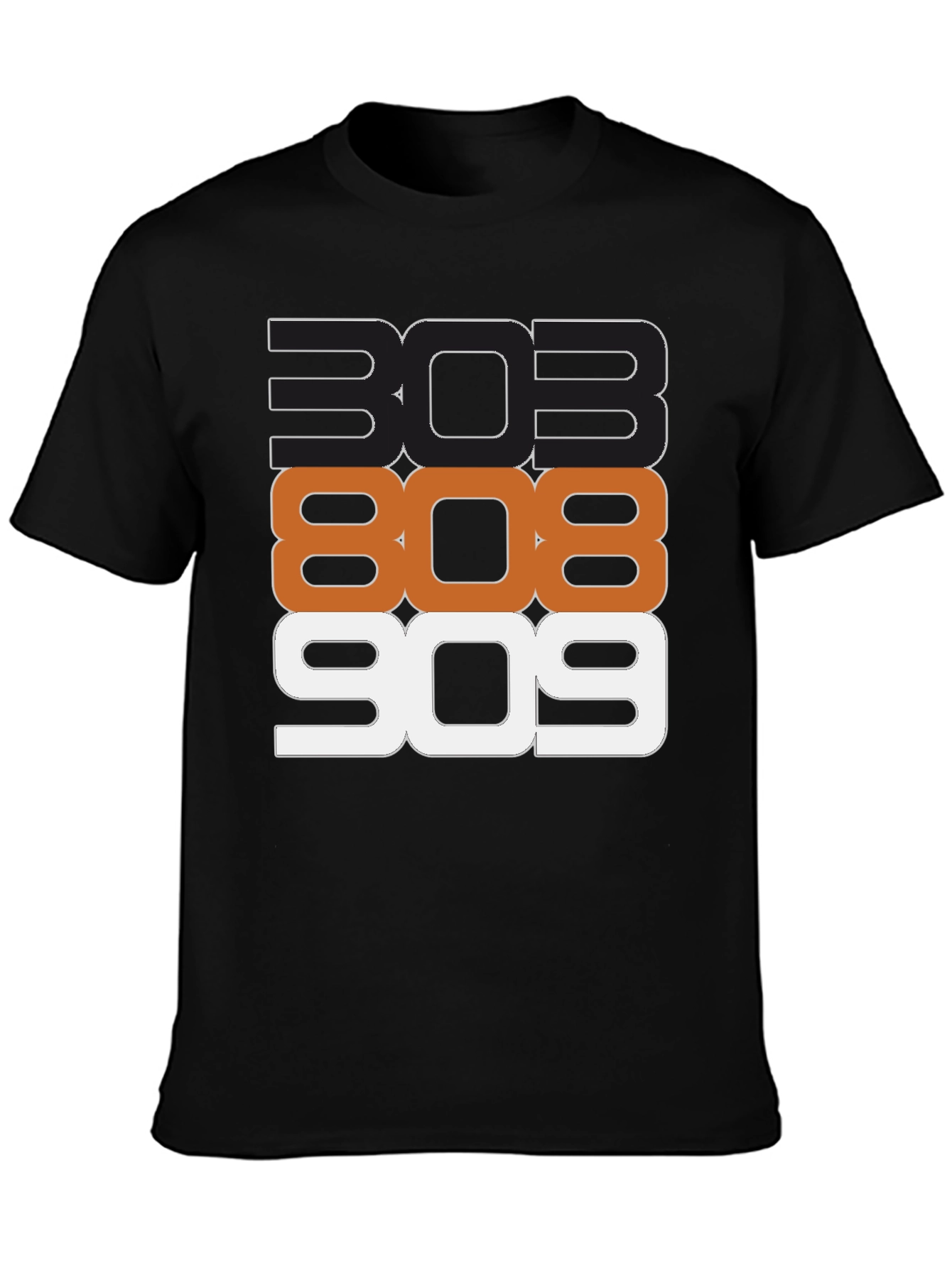 303 808 909 Graphic T-Shirt - Music Production Tee