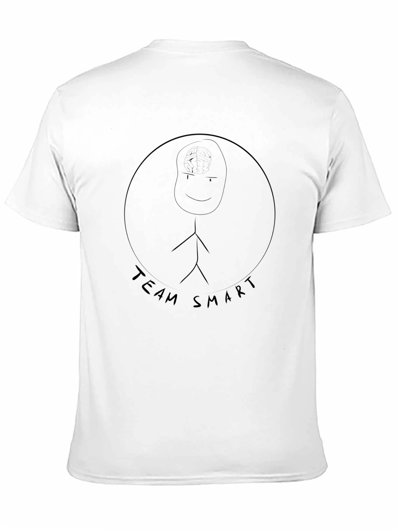 Team Smart T-Shirt - Black Cotton Blend