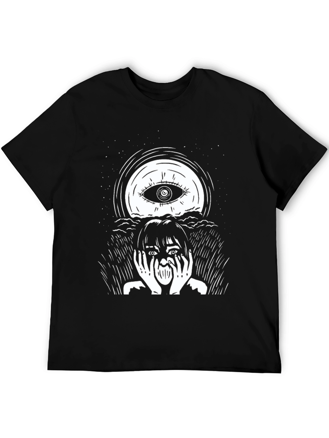 Eye See You Graphic T-Shirt - Black