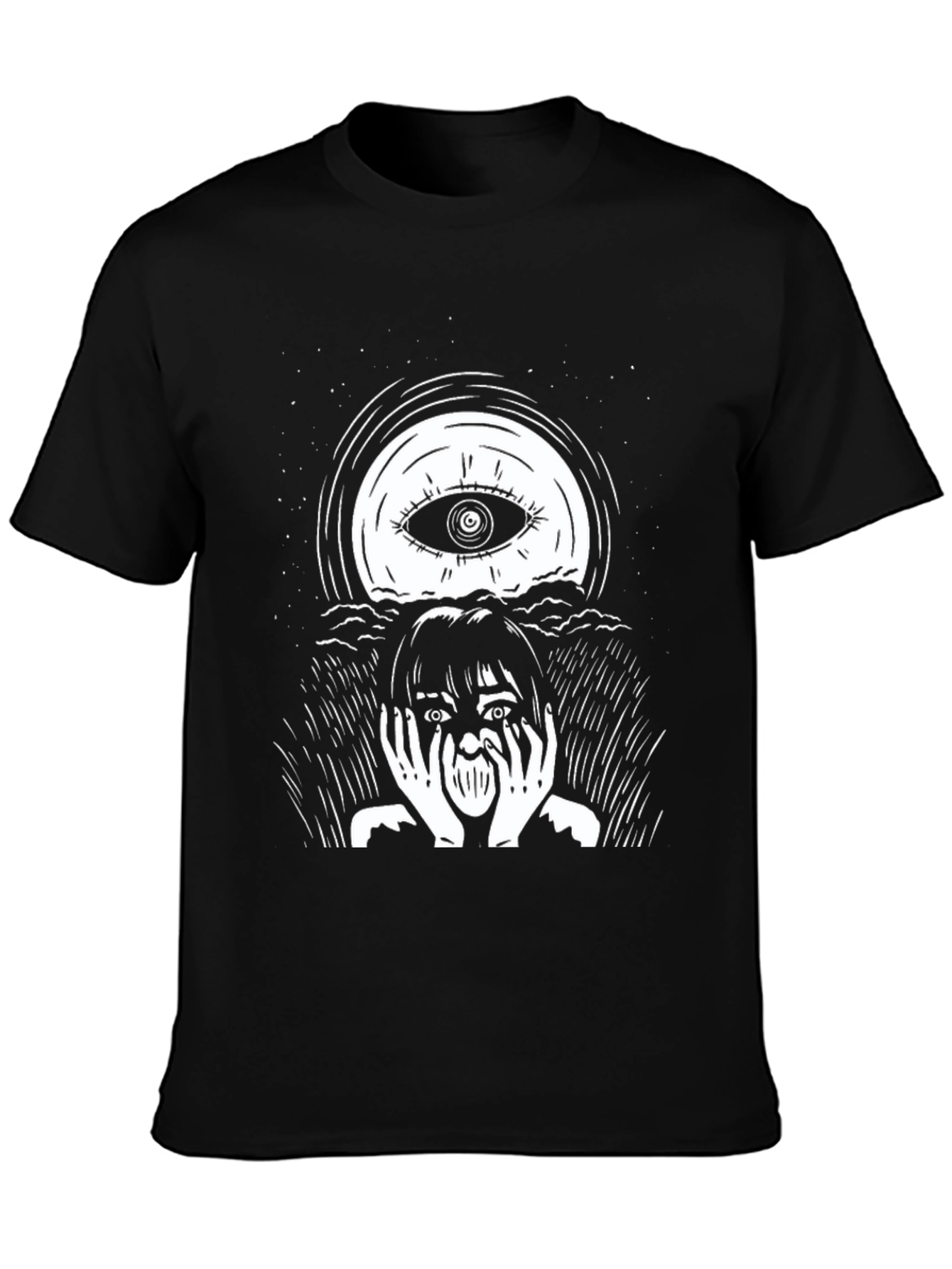 Eye See You Graphic T-Shirt - Black