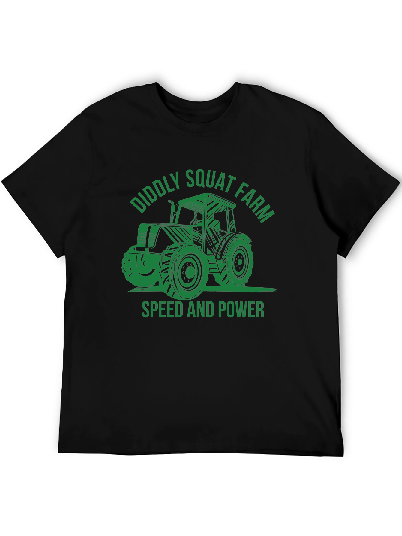 Diddly Squat Farm Black T-Shirt - Speed and Power