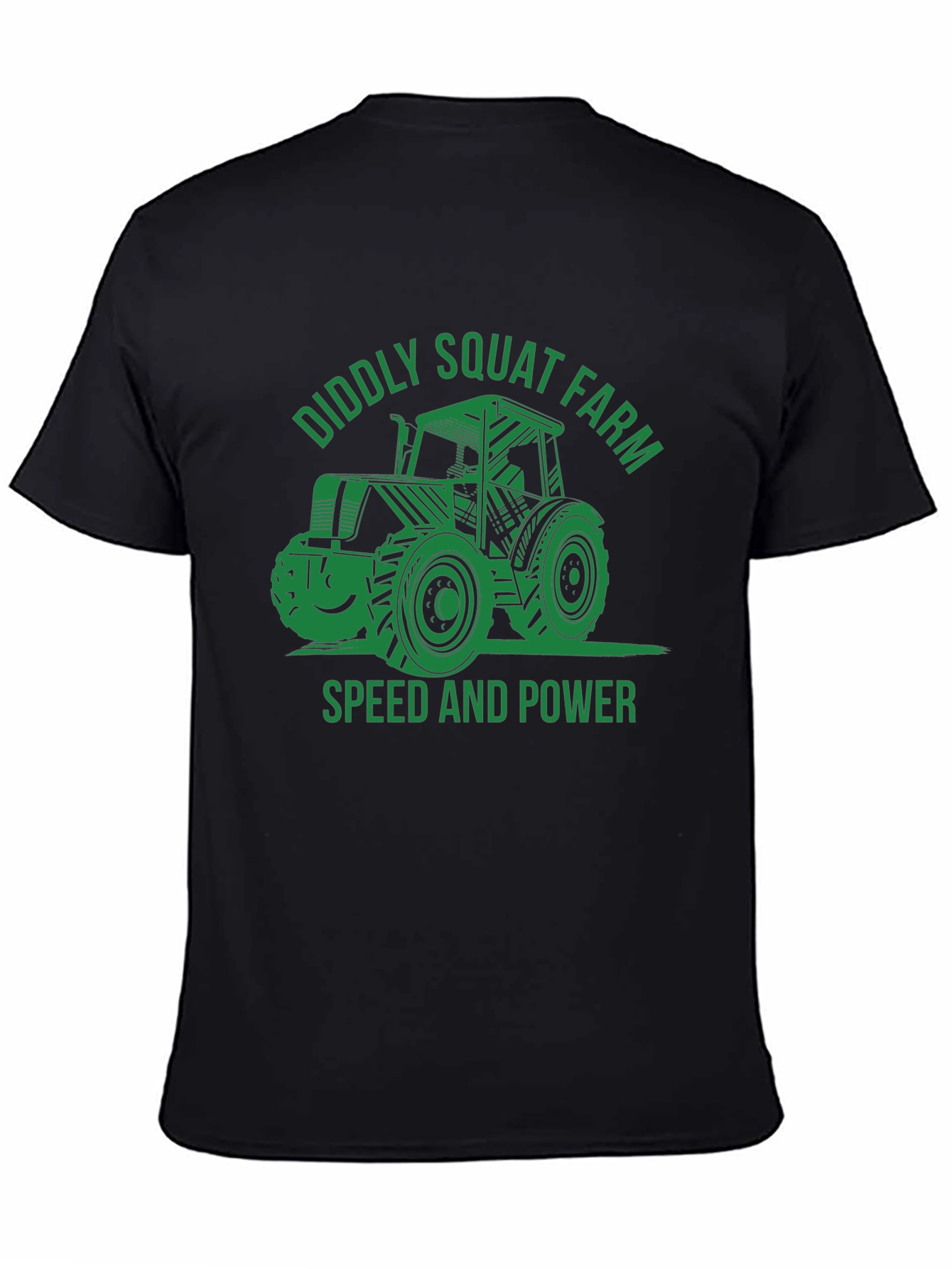 Diddly Squat Farm Black T-Shirt - Speed and Power