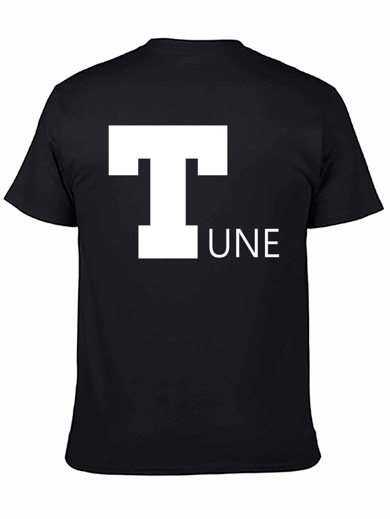 T-UNE Graphic Tee - Soft & Stylish Black T-Shirt