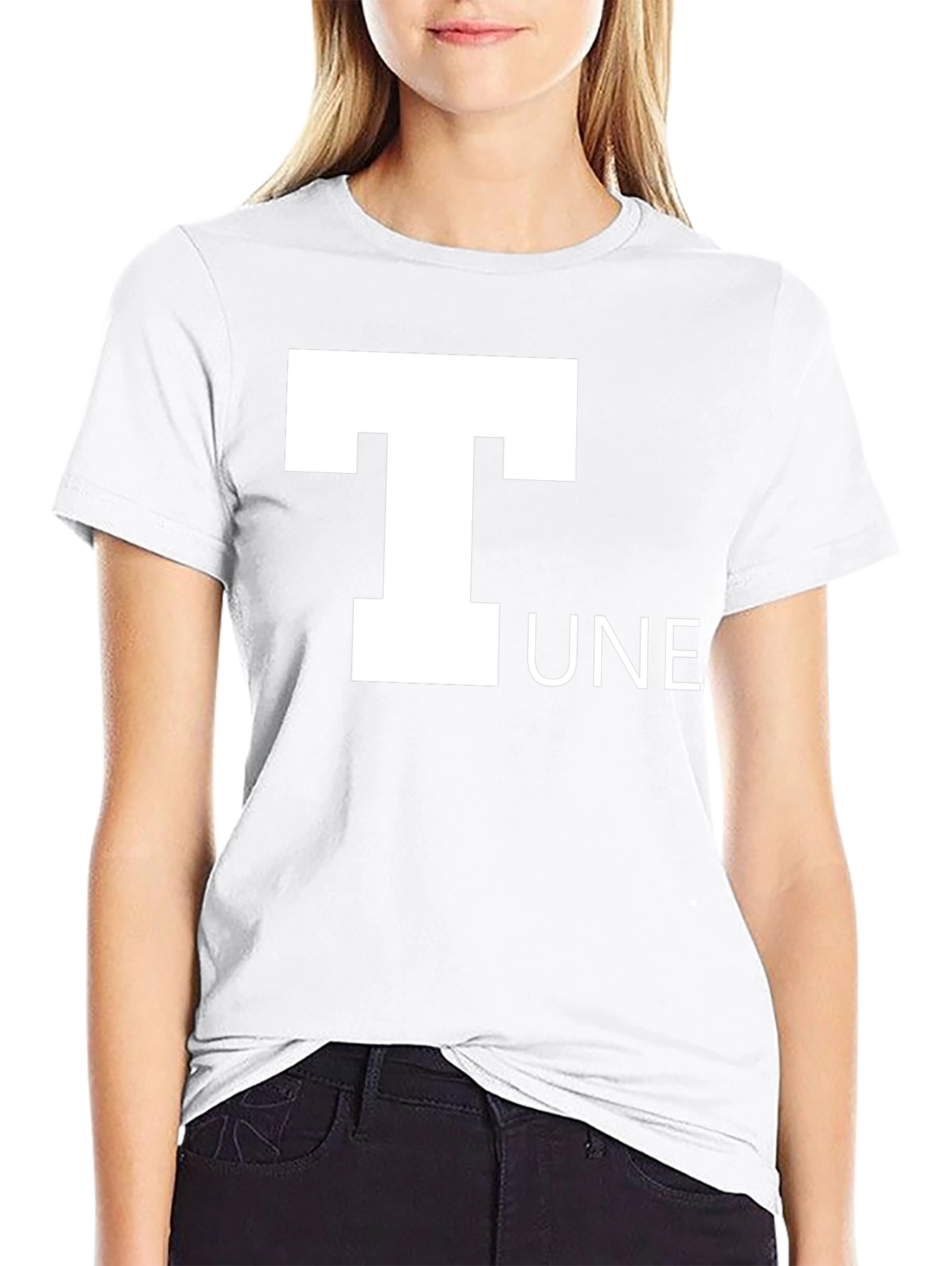 T-UNE Graphic Tee - Soft & Stylish Black T-Shirt