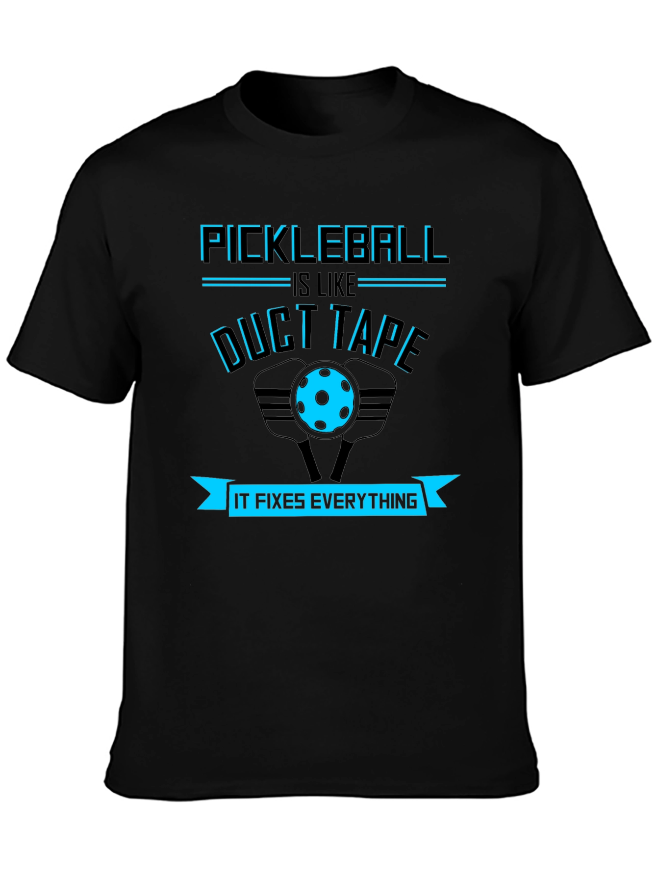 Pickleball Fixes Everything Graphic Tee