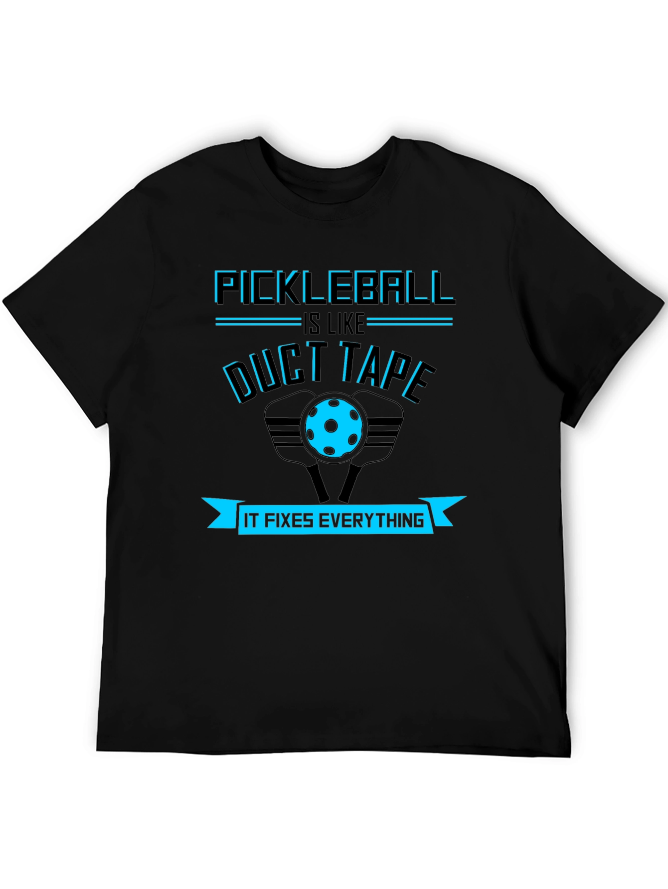 Pickleball Fixes Everything Graphic Tee