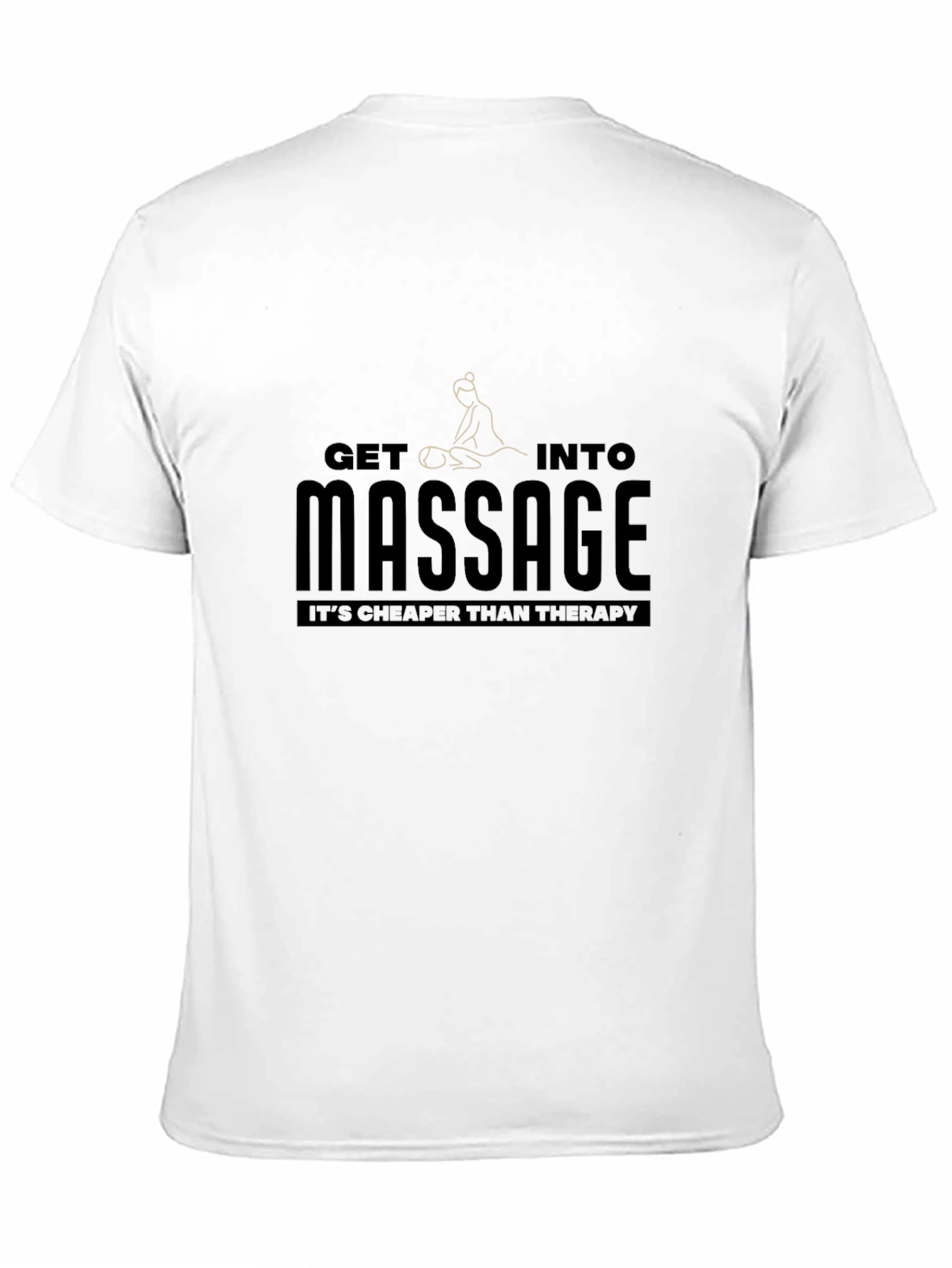 Massage Therapy Graphic T-Shirt - Relaxing Style
