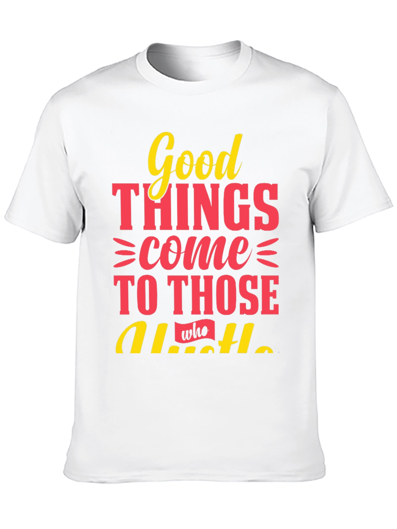 Good Things Hustle Graphic Tee - Black