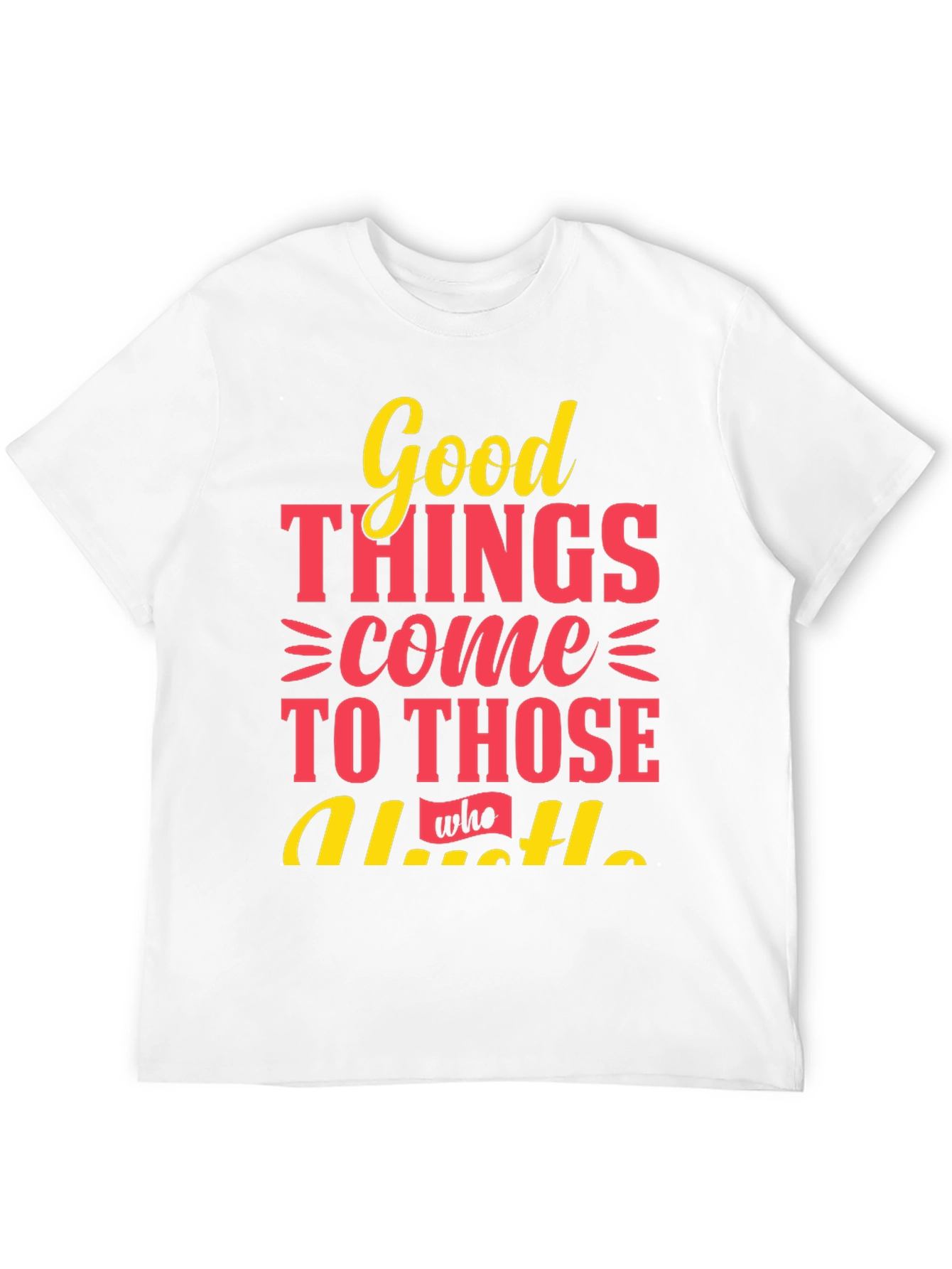 Good Things Hustle Graphic Tee - Black