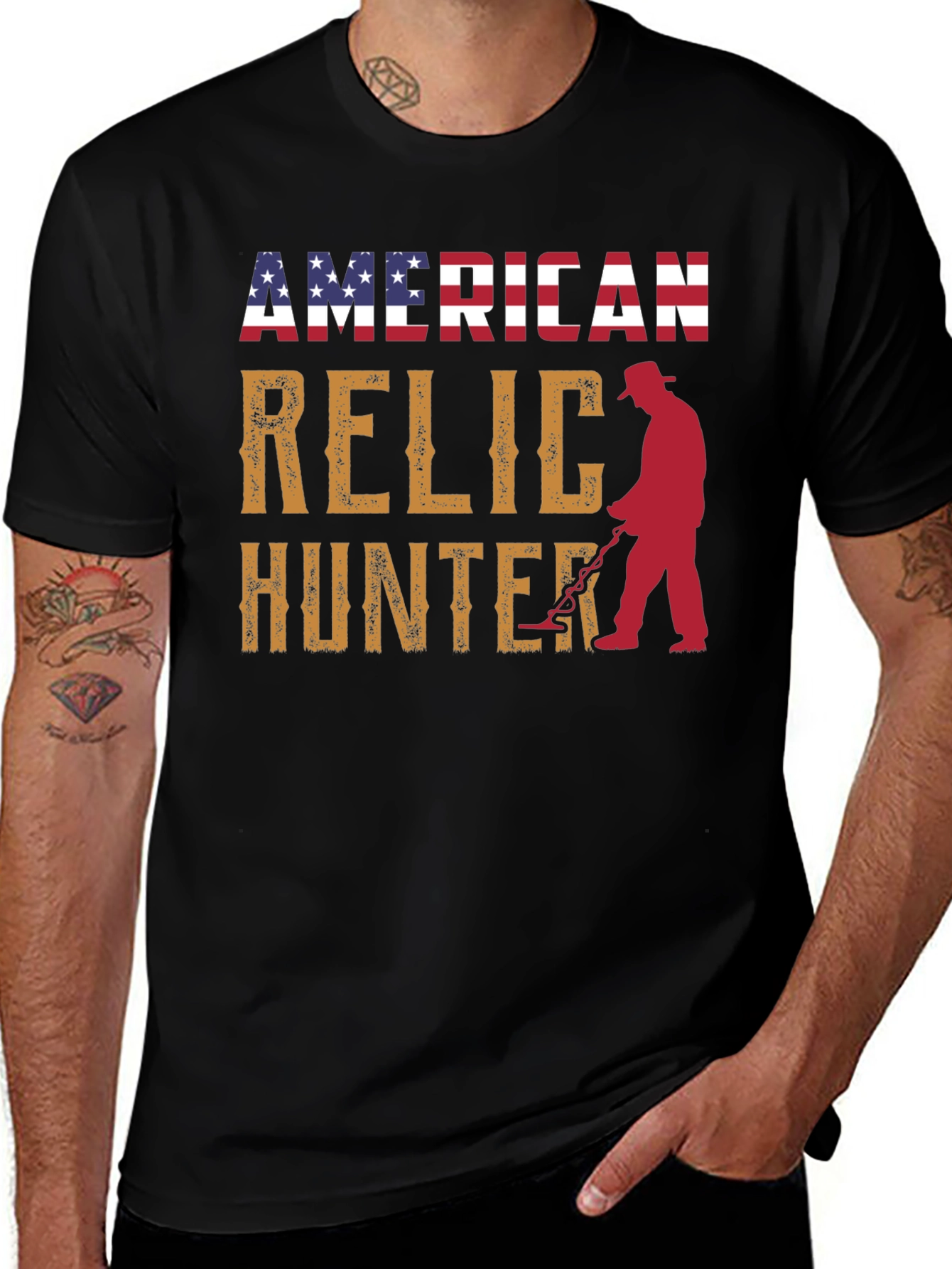 American Relic Hunter Graphic T-Shirt