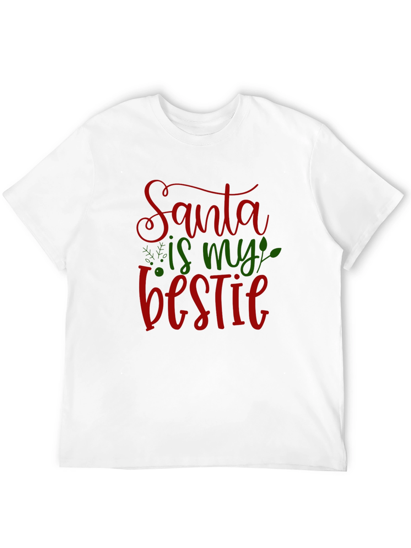 Santa is My Bestie Graphic Tee