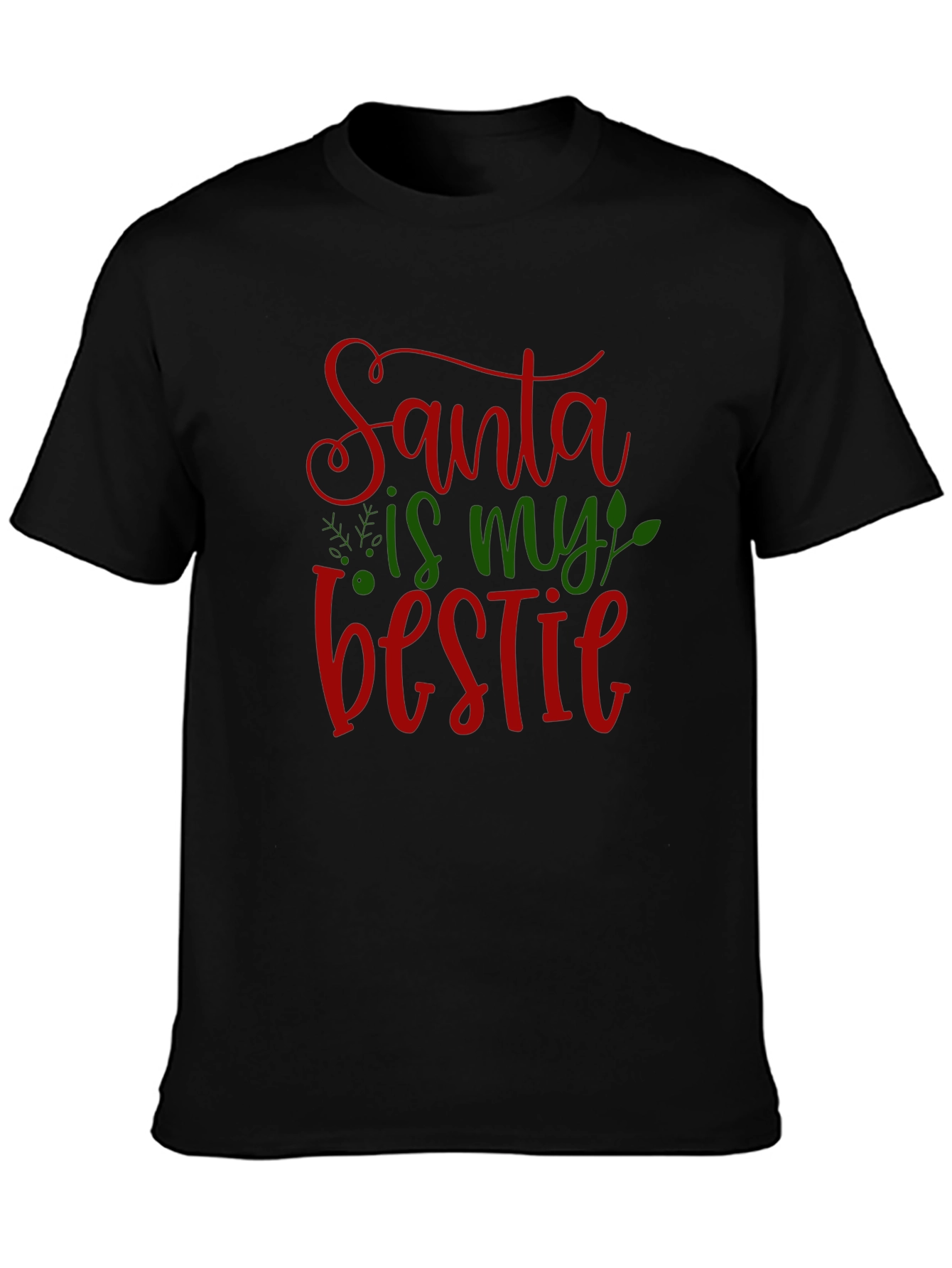 Santa is My Bestie Graphic Tee