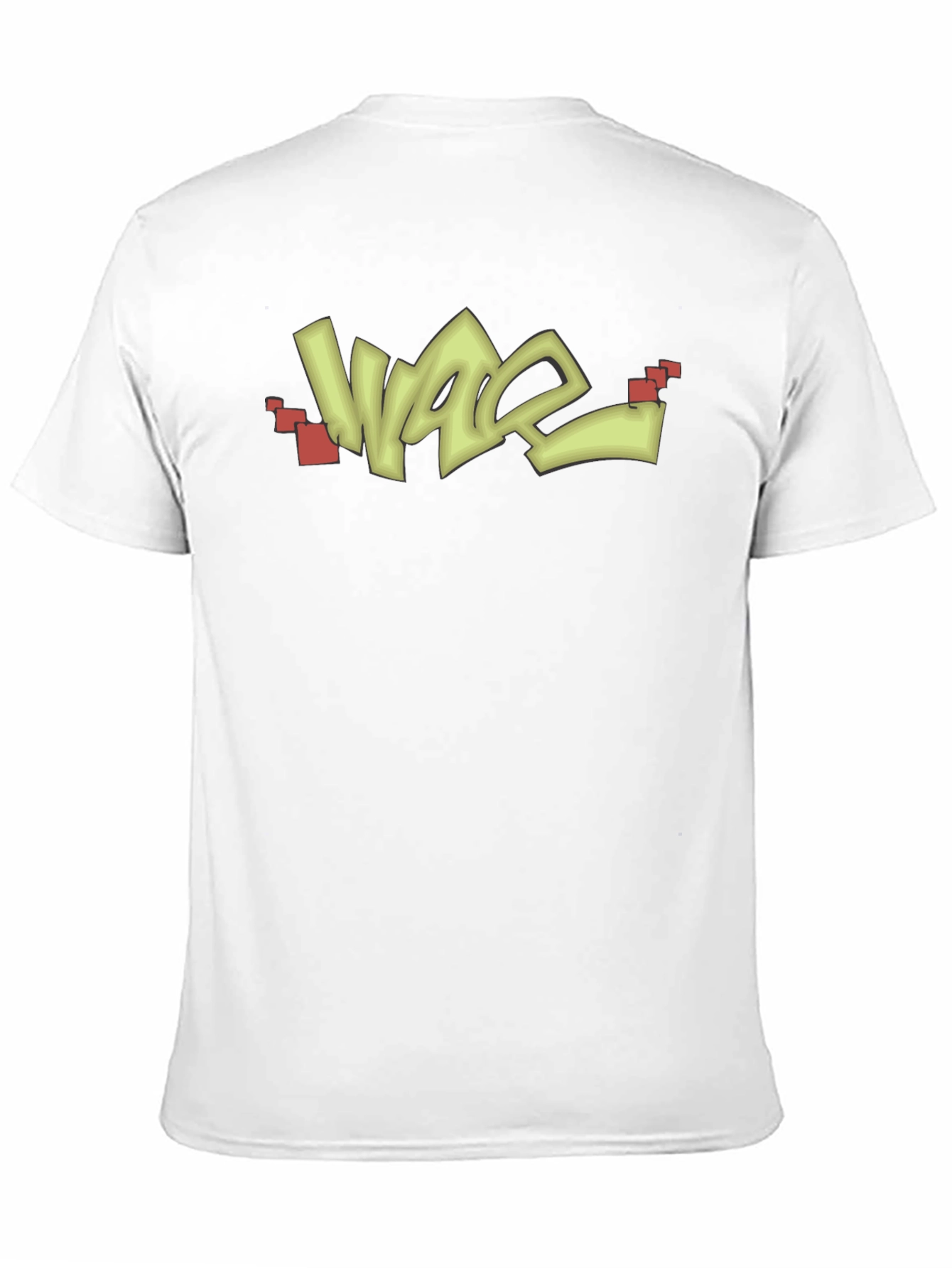 Urban Graffiti Style Black T-Shirt