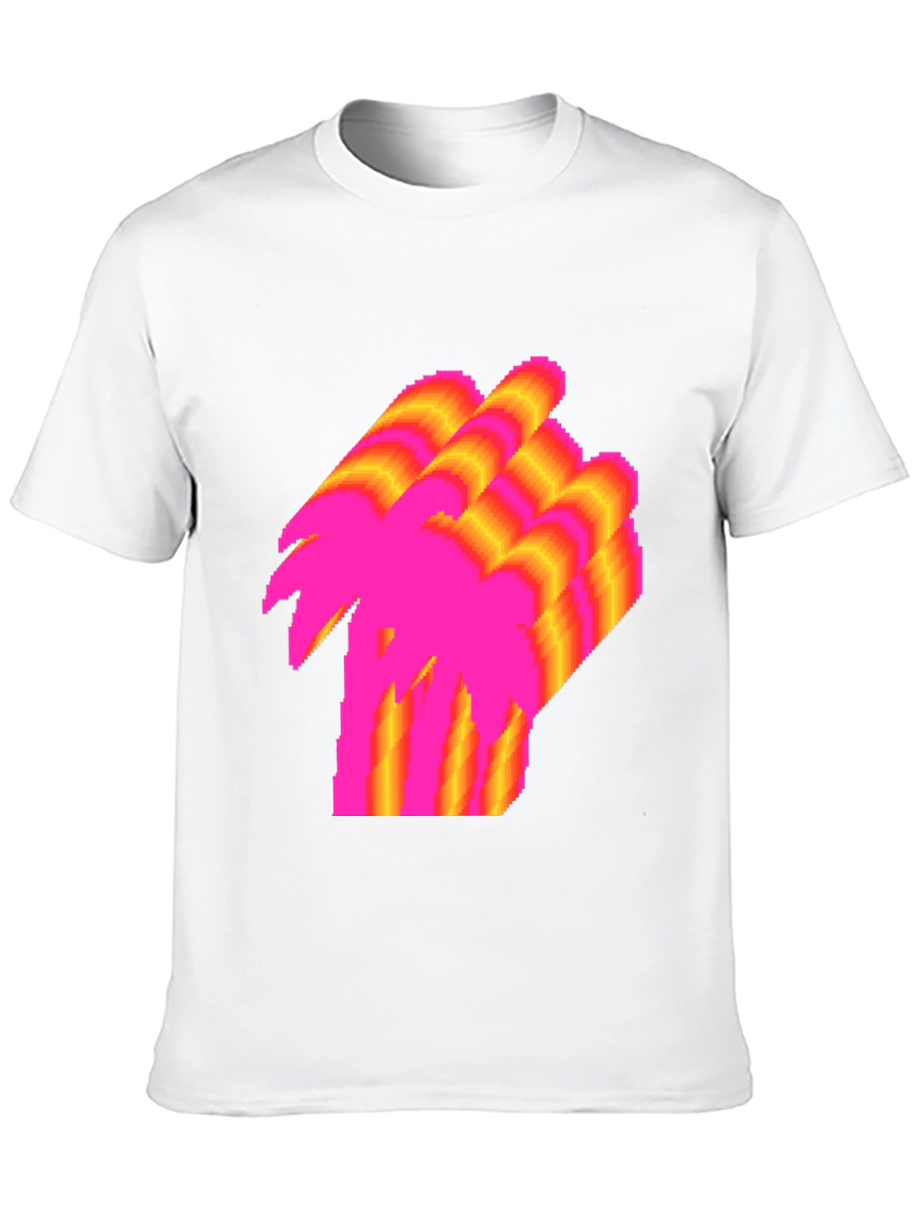 Vaporwave Palm Tree T-Shirt - Retro Graphic Tee