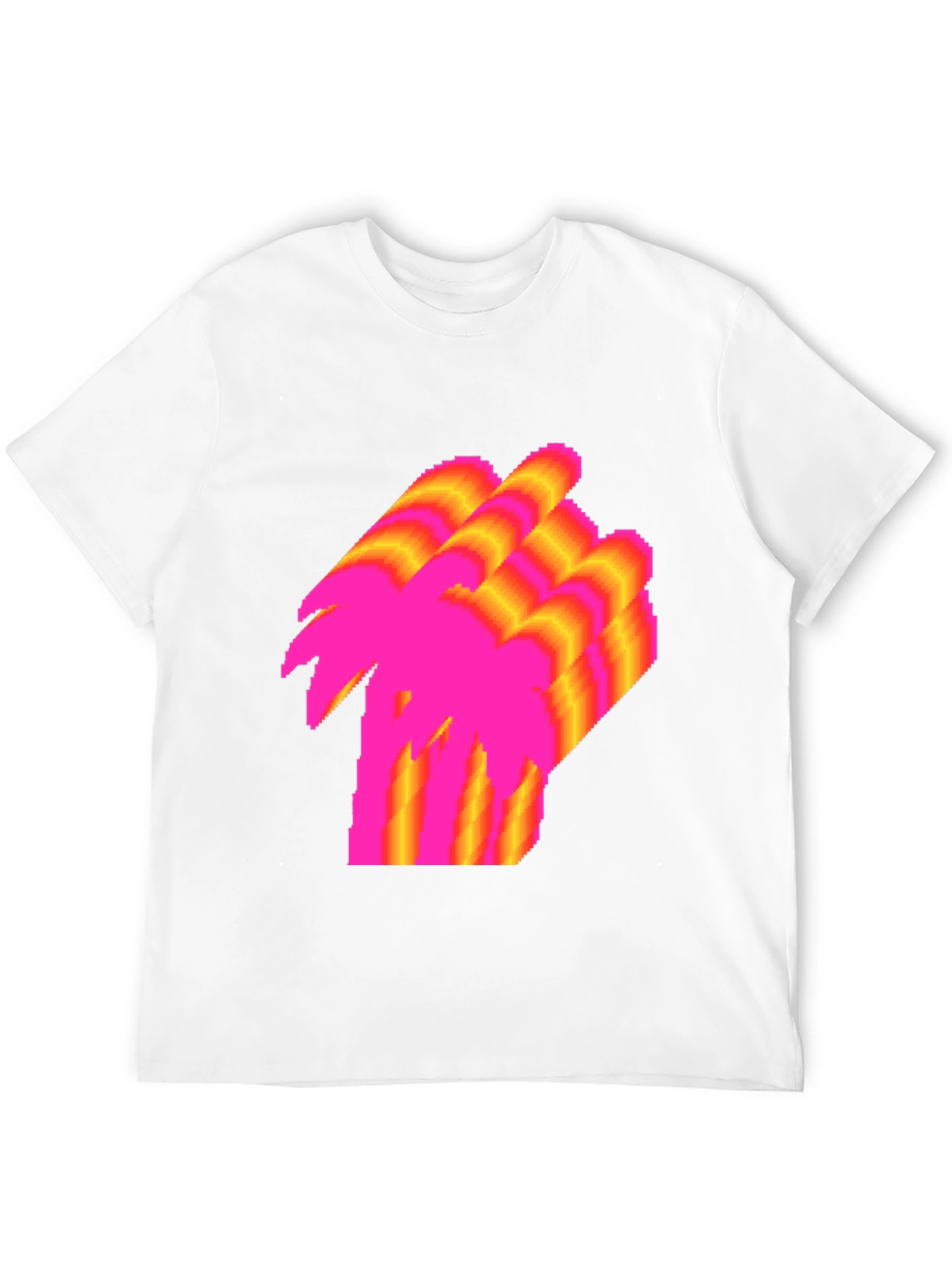 Vaporwave Palm Tree T-Shirt - Retro Graphic Tee