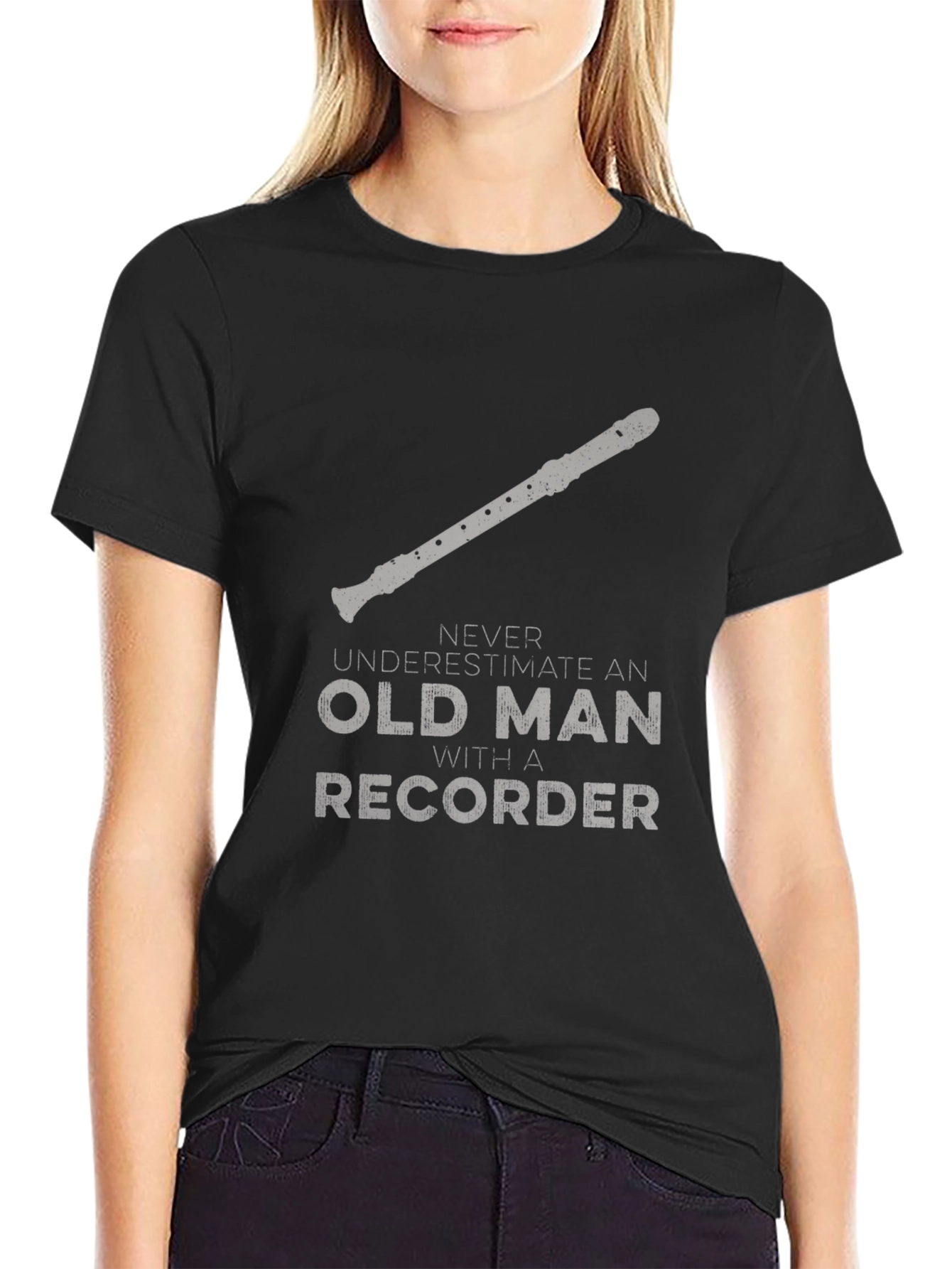 Never Underestimate Old Man T-Shirt