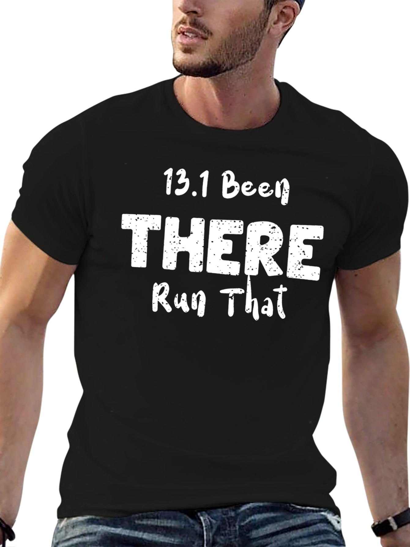 13.1 Been There Run That Black T-Shirt