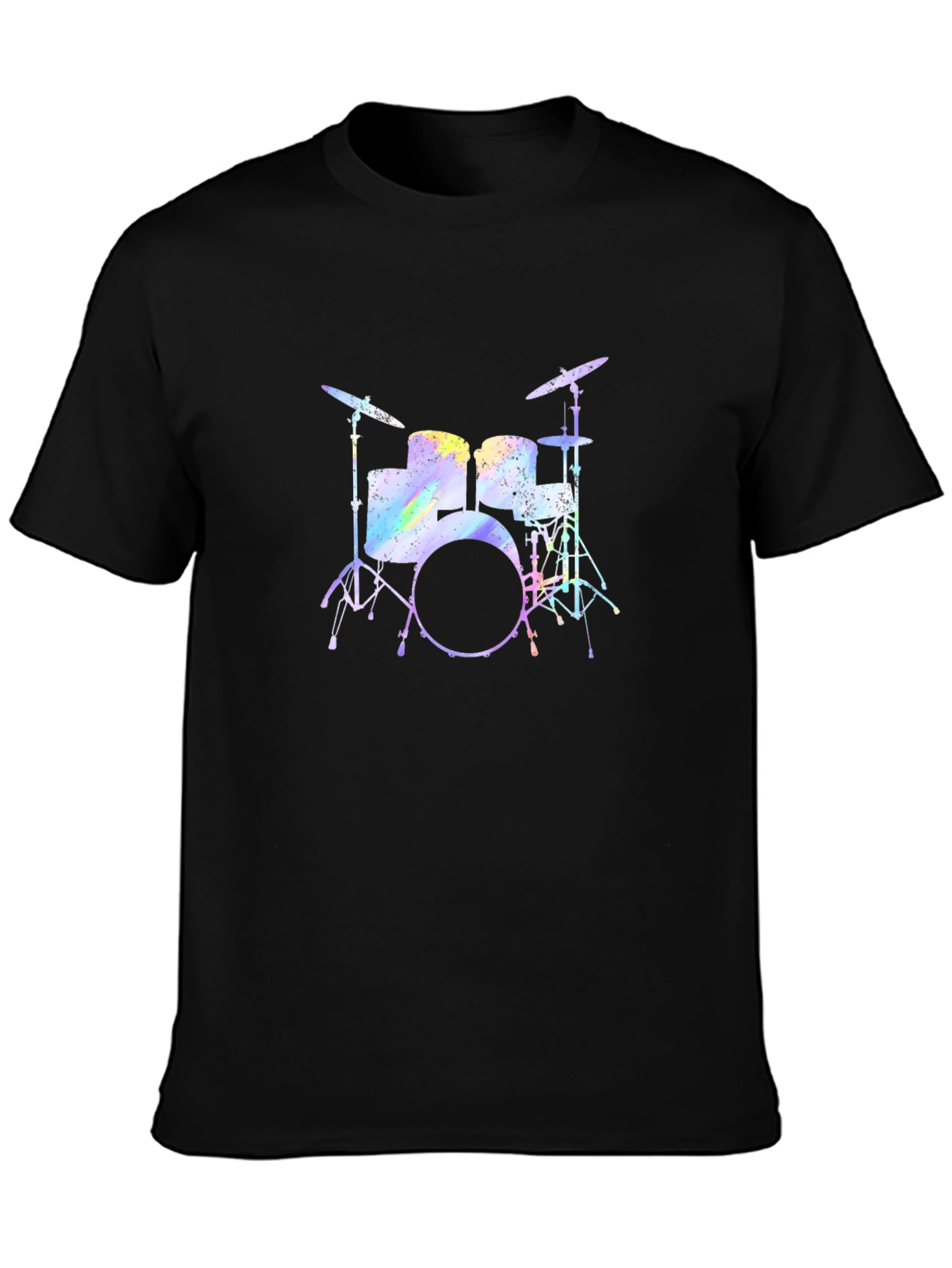 Drum Set Graphic T-Shirt - Music Lover Tee
