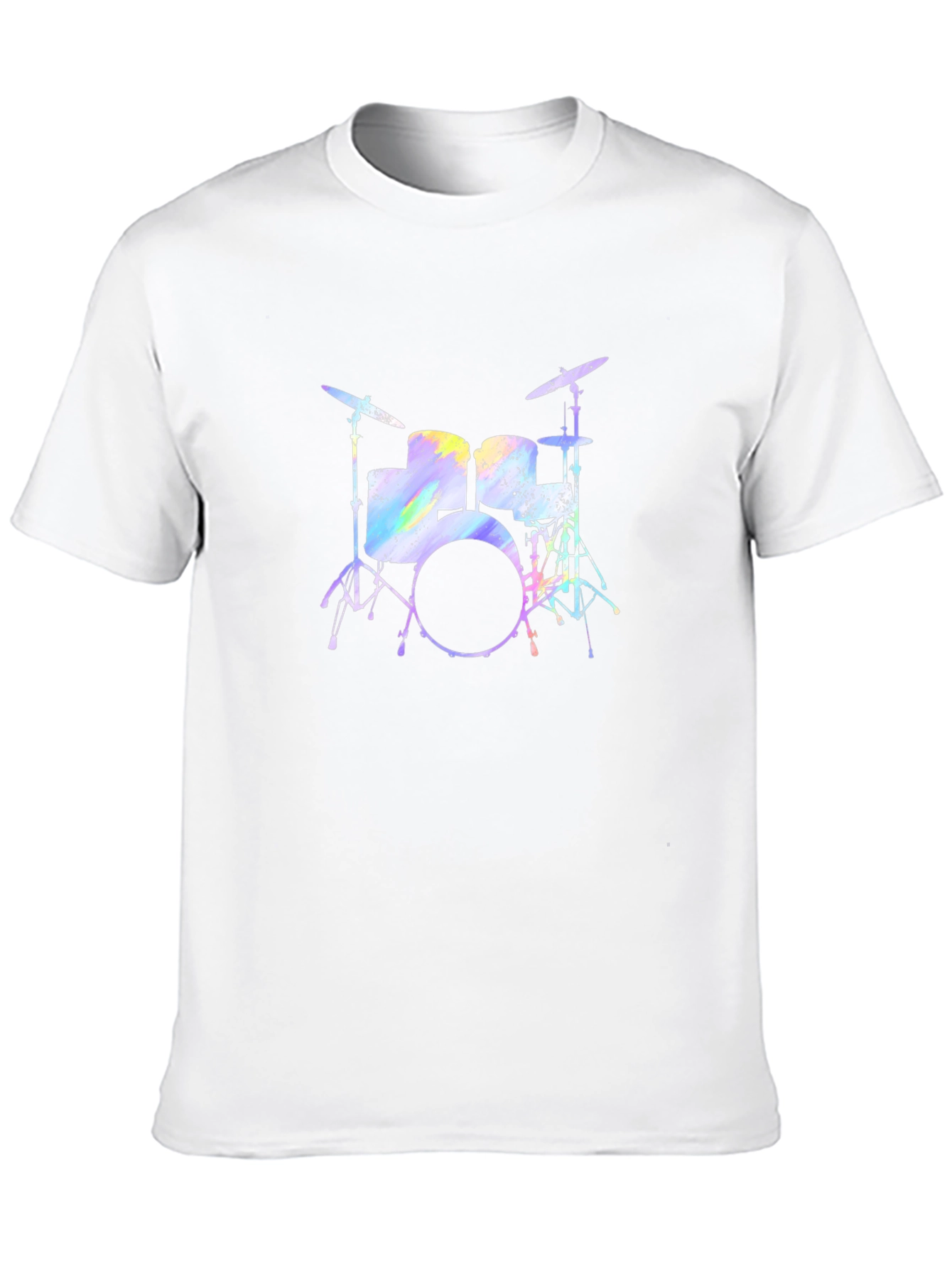 Drum Set Graphic T-Shirt - Music Lover Tee