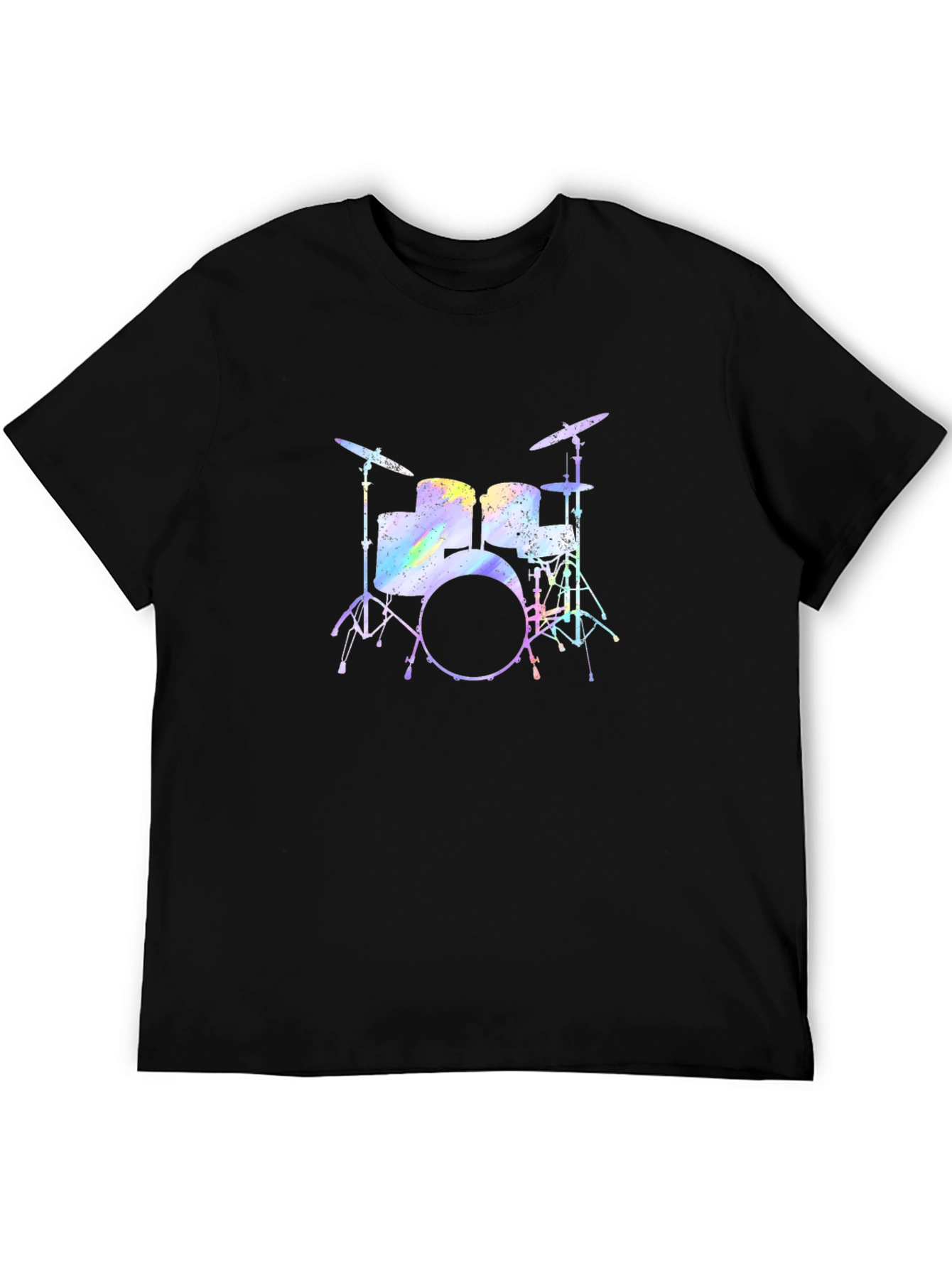 Drum Set Graphic T-Shirt - Music Lover Tee