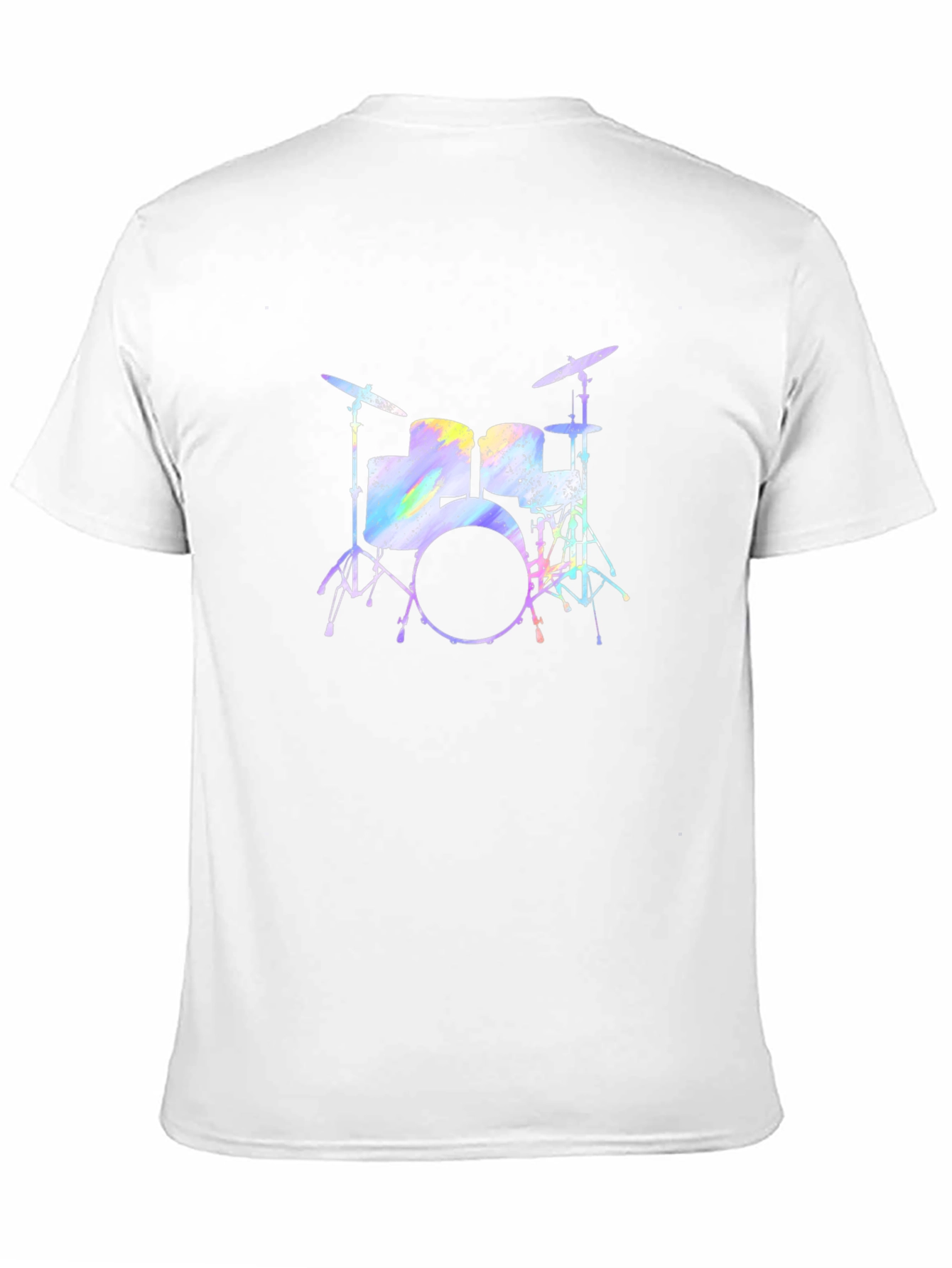 Drum Set Graphic T-Shirt - Music Lover Tee