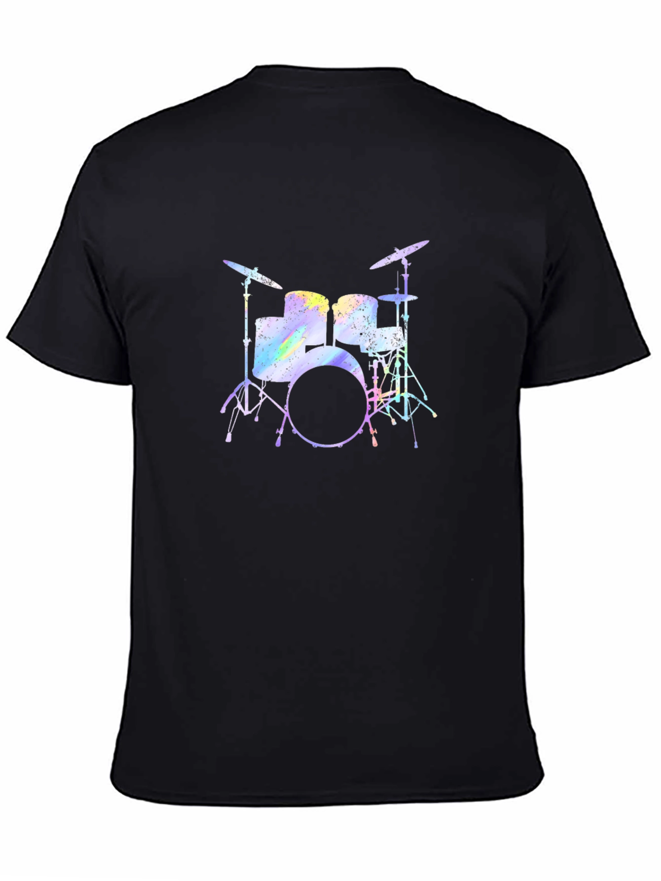 Drum Set Graphic T-Shirt - Music Lover Tee