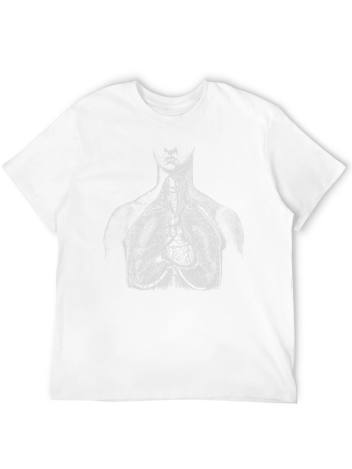 Anatomical Heart T-Shirt - Black Graphic Tee