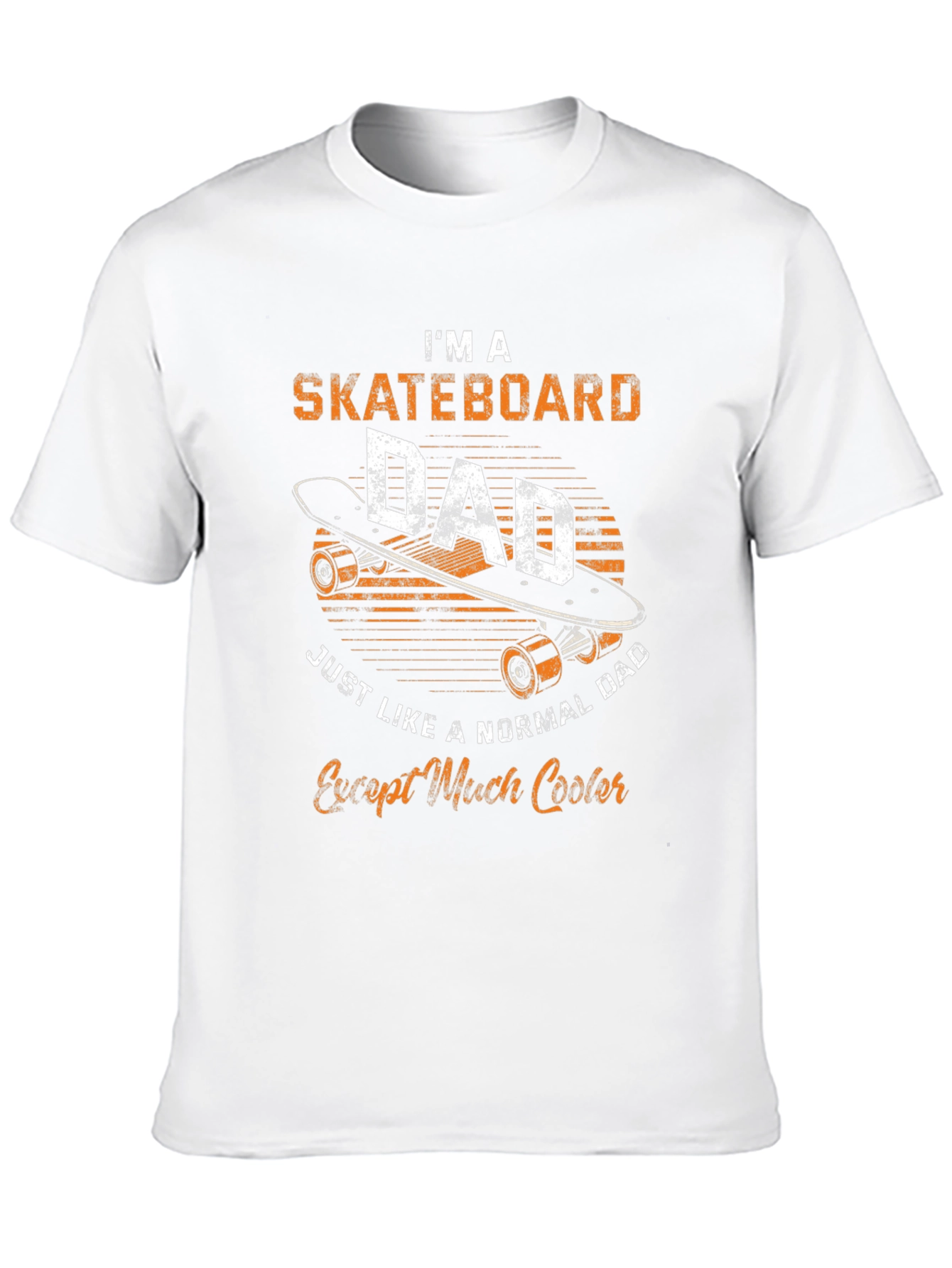 Skateboard Dad Graphic T-Shirt - Cool Fathers Day Tee