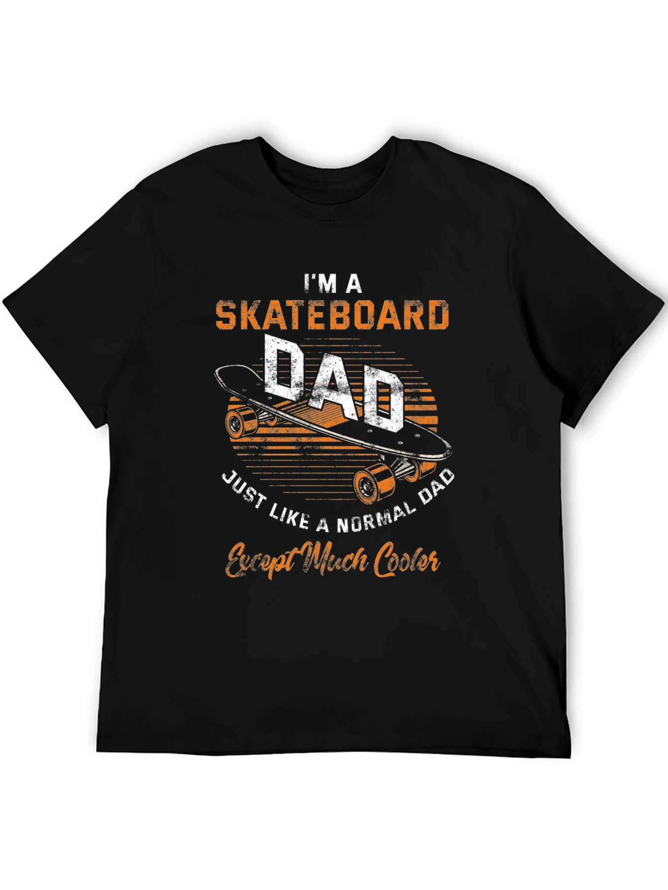 Skateboard Dad Graphic T-Shirt - Cool Fathers Day Tee
