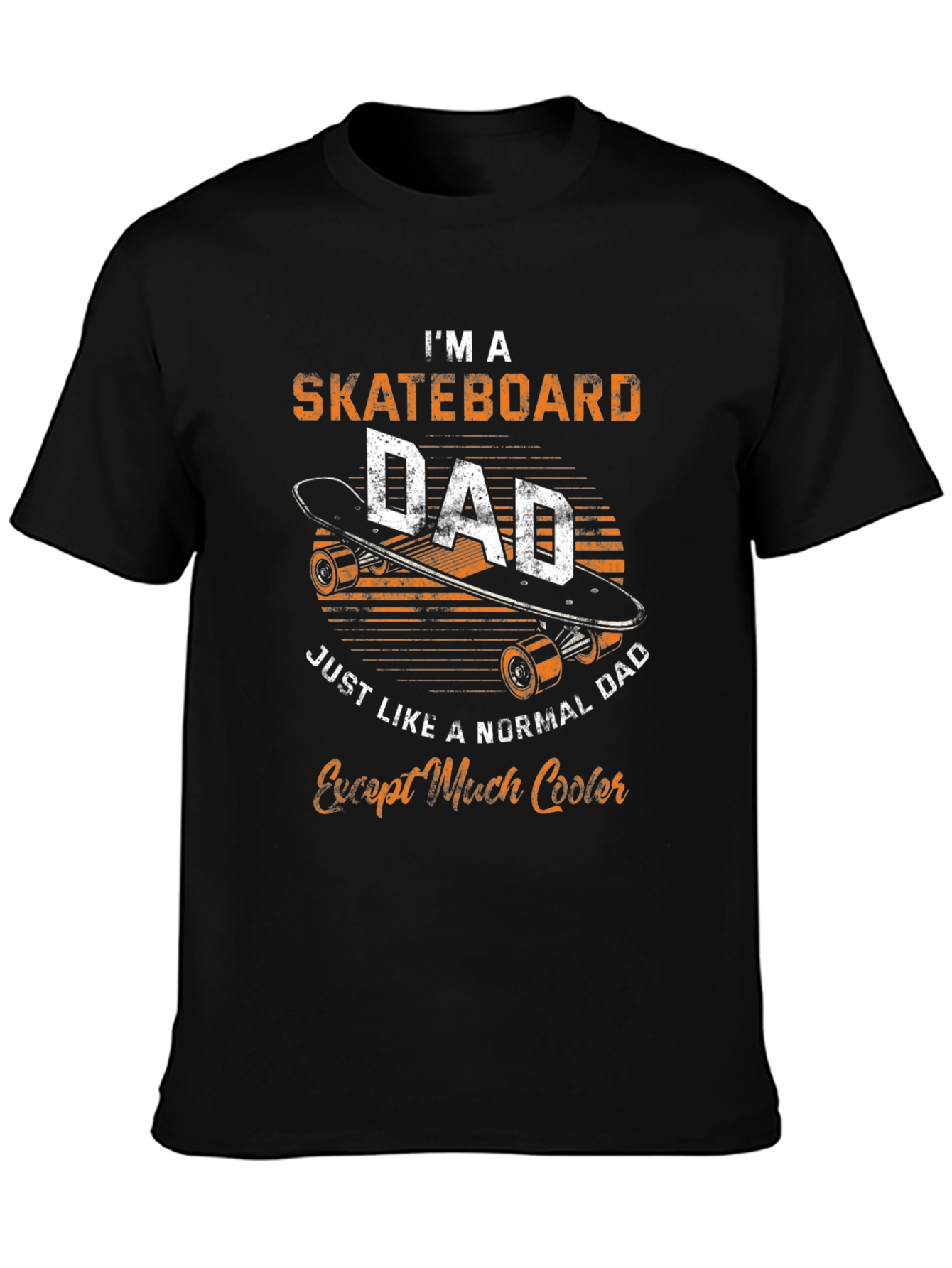 Skateboard Dad Graphic T-Shirt - Cool Fathers Day Tee