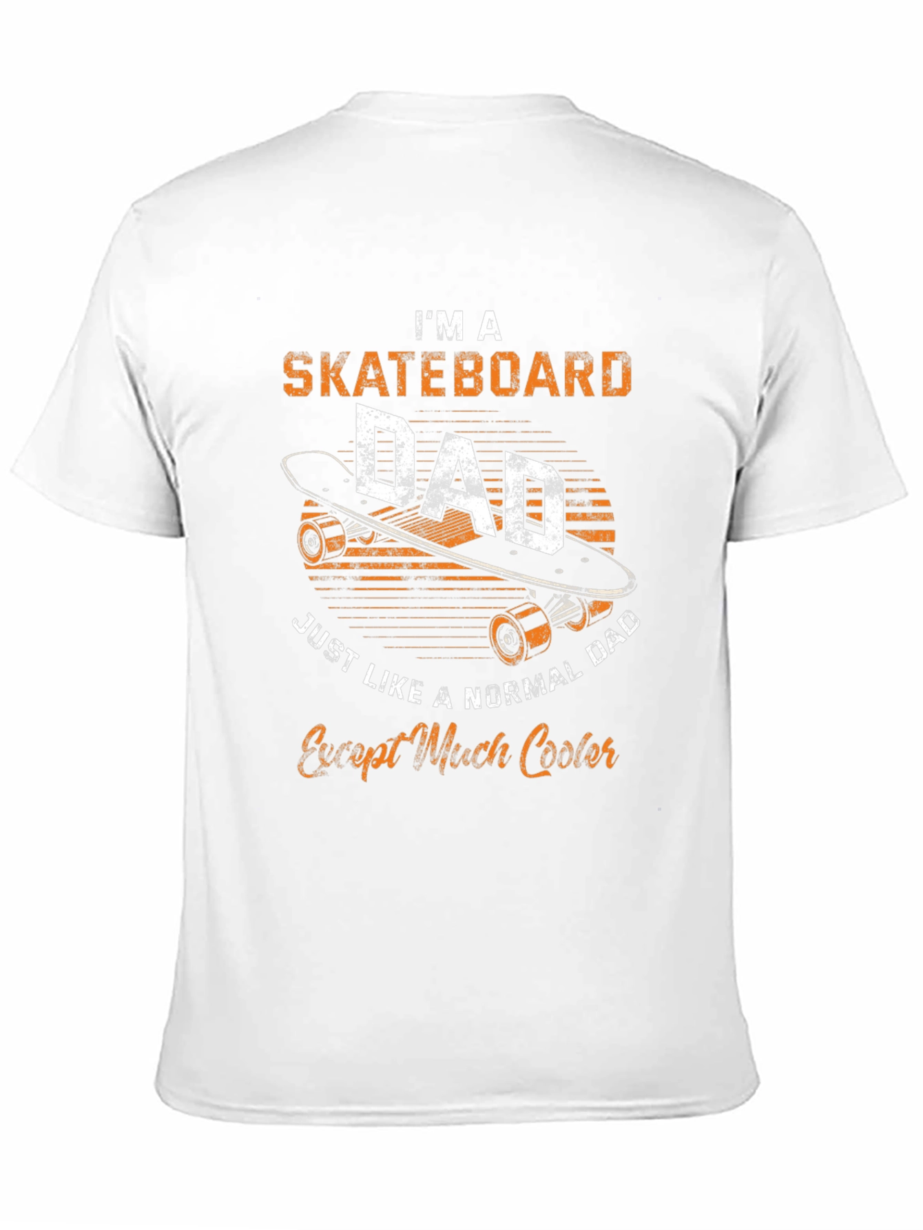 Skateboard Dad Graphic T-Shirt - Cool Fathers Day Tee