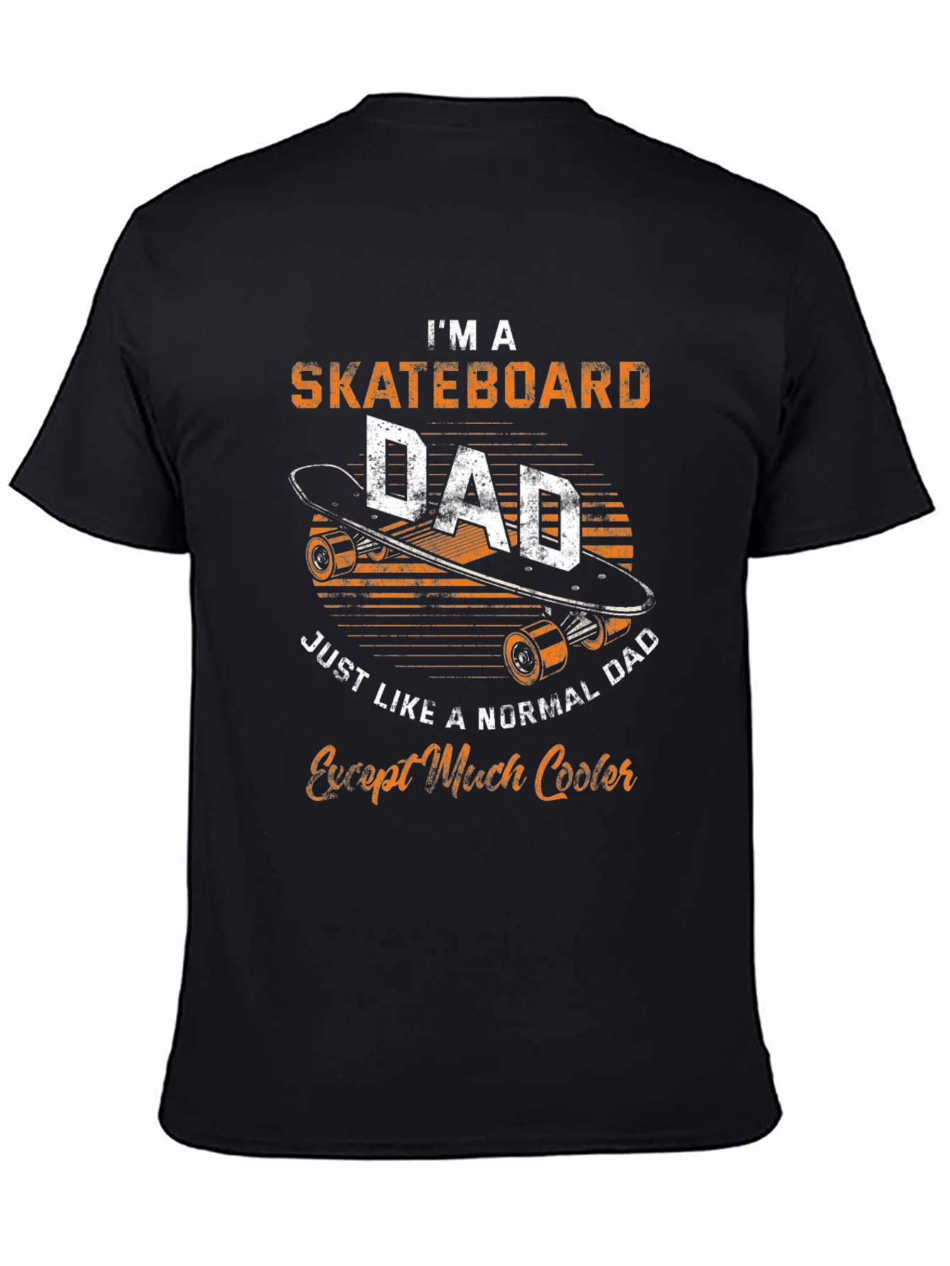 Skateboard Dad Graphic T-Shirt - Cool Fathers Day Tee