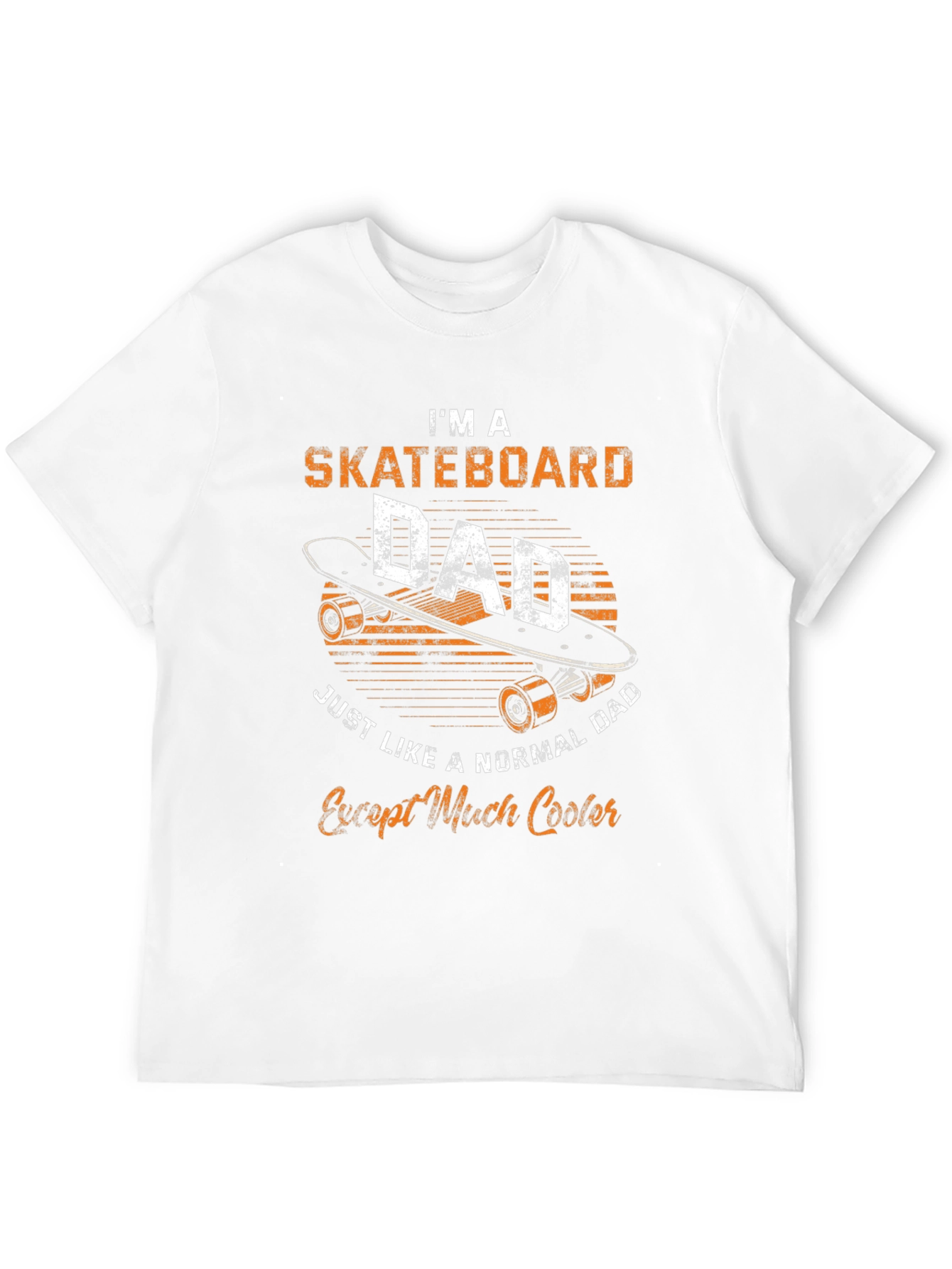 Skateboard Dad Graphic T-Shirt - Cool Fathers Day Tee
