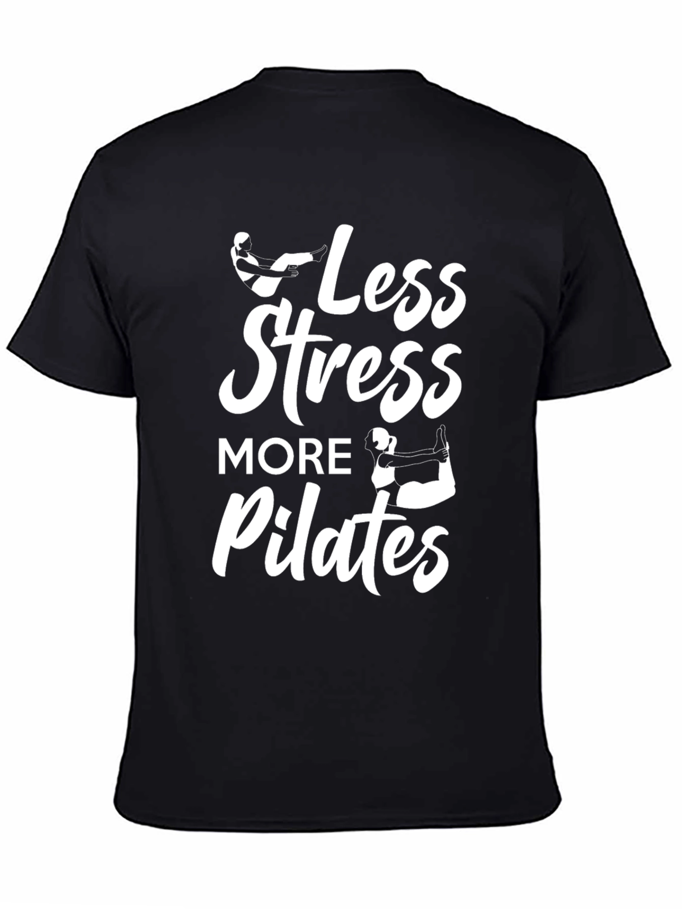 Less Stress More Pilates Graphic Tee
