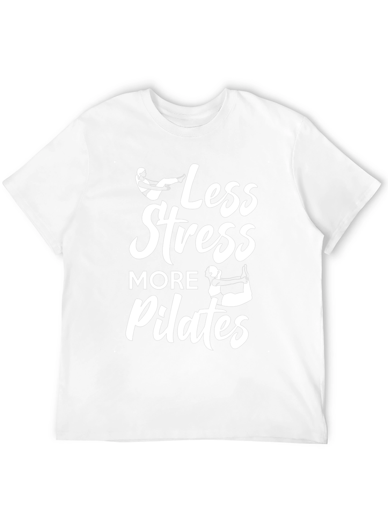 Less Stress More Pilates Graphic Tee